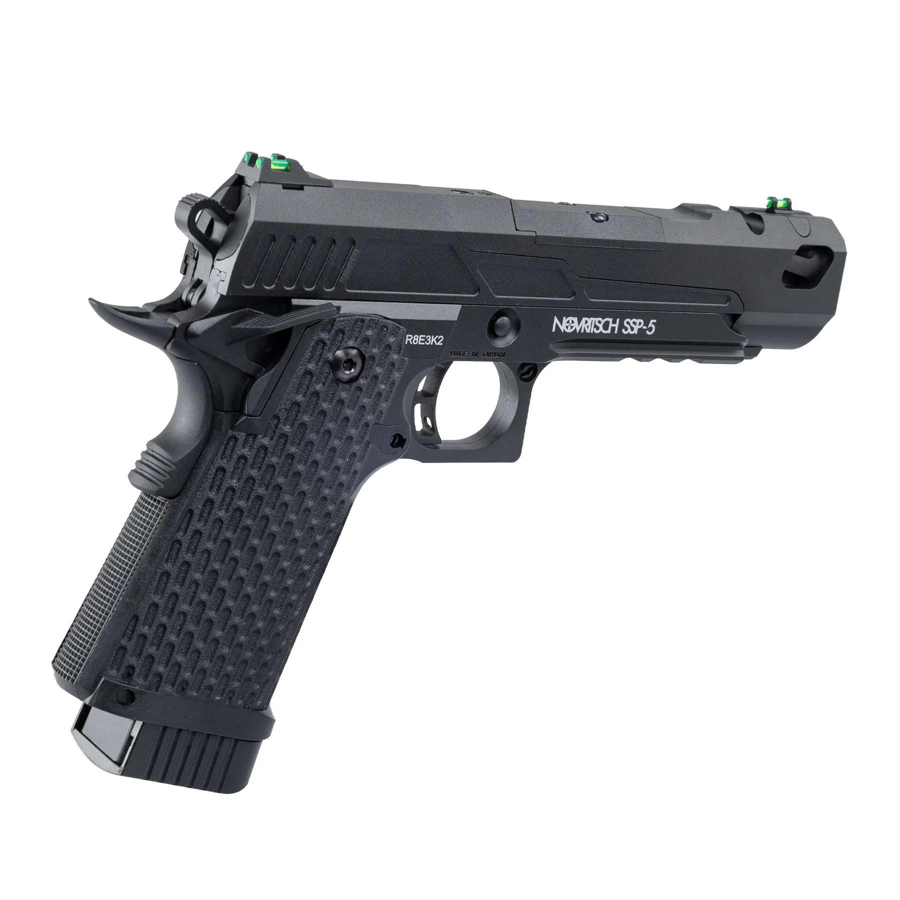 Novritsch SSP5 Gas Blowback Pistol 5.1", Black