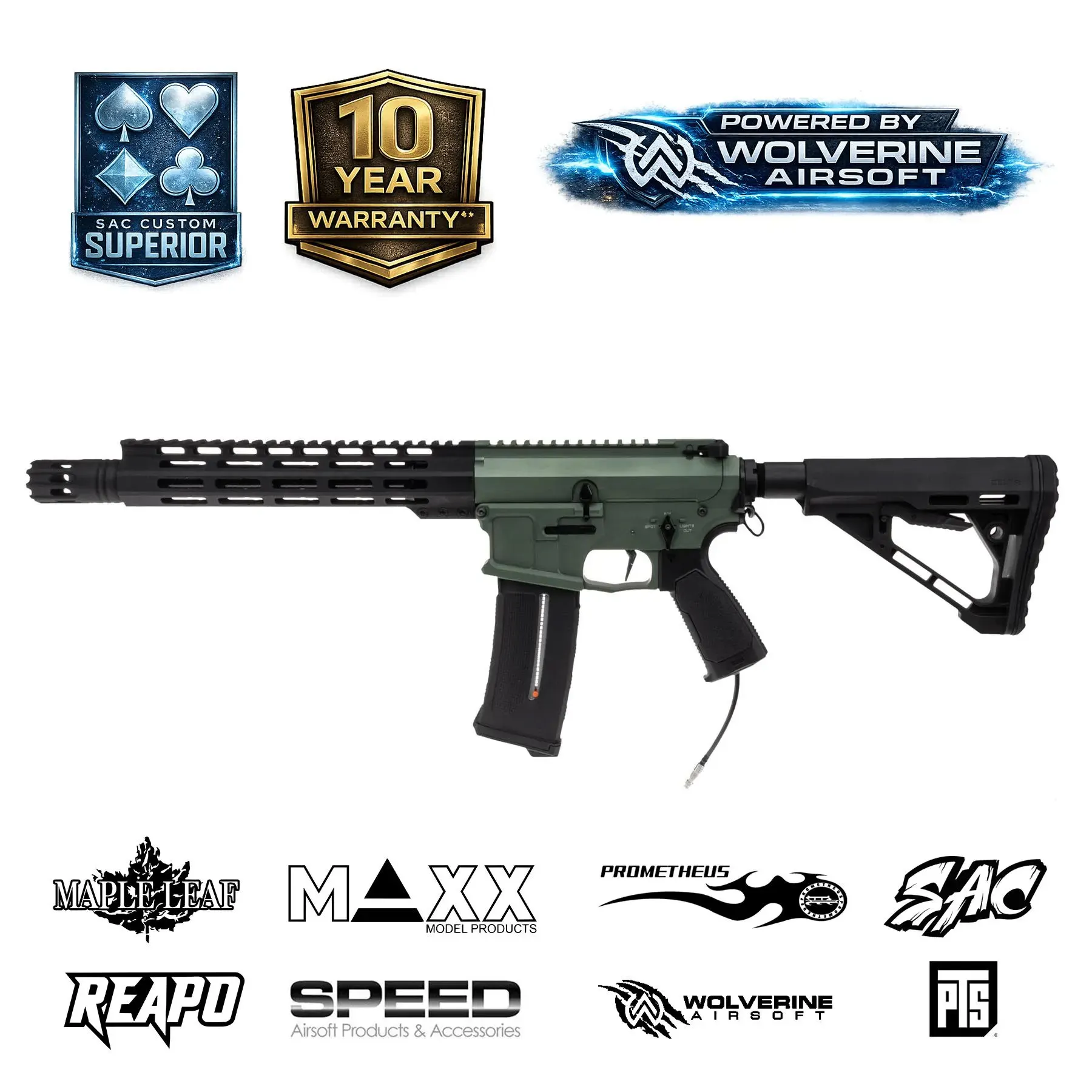 SAC AR SOLID - "Soldiers Revenge", HPA