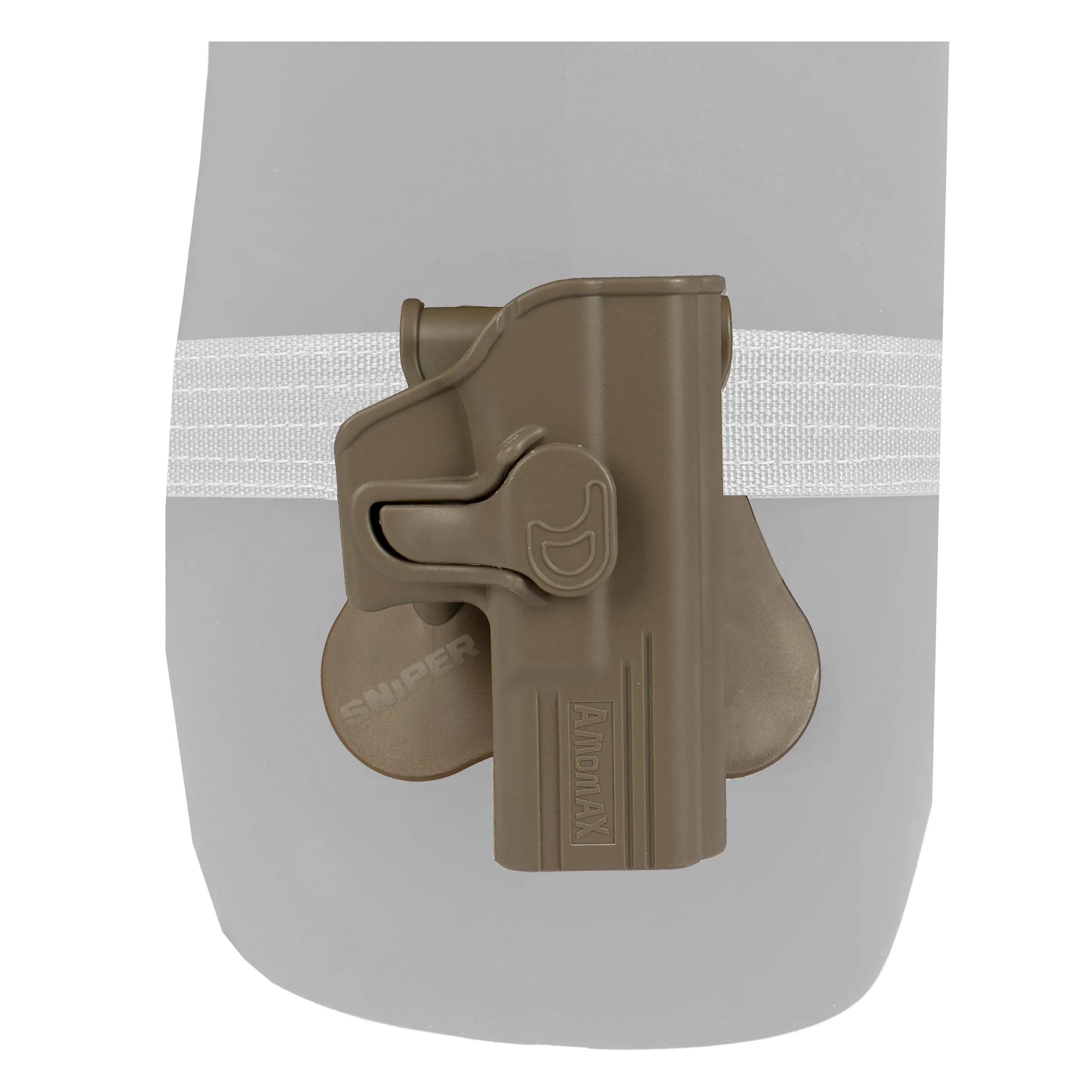 Formholster für Glock Modelle, rechts, Tan