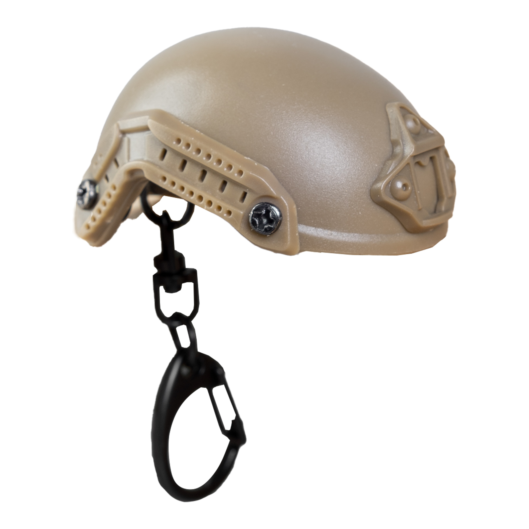 NP Fast Helmet Bottle Opener Schlüsselanhänger, Tan