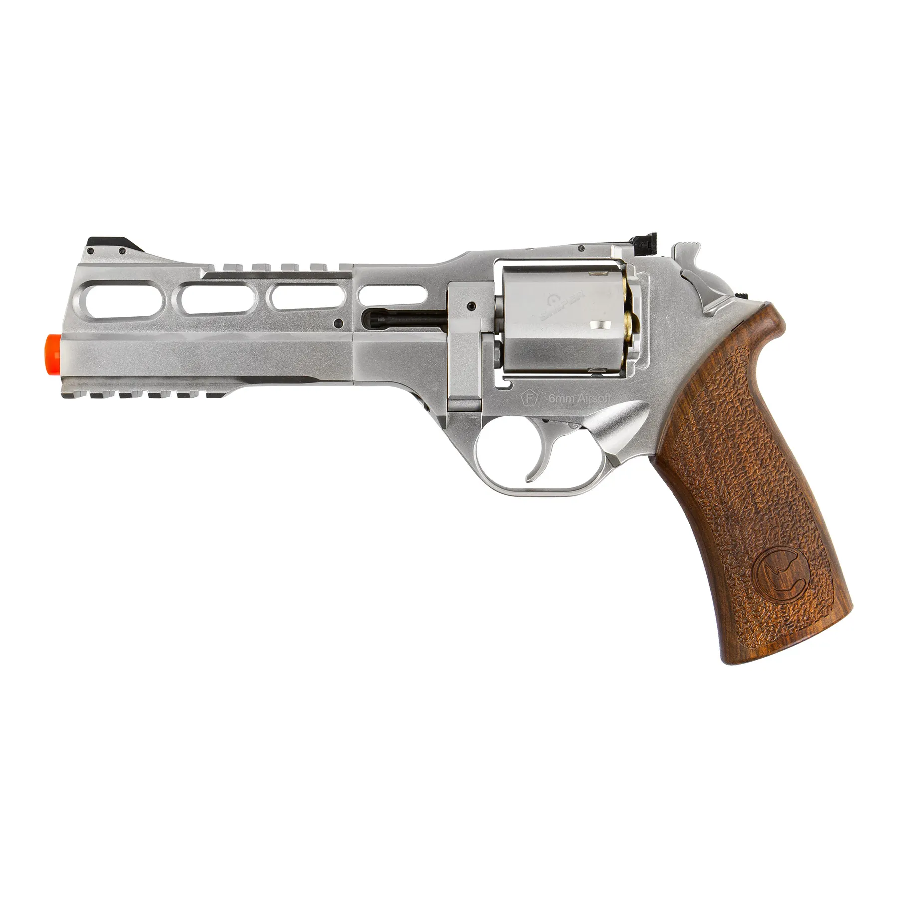 Chiappa 60DS Charging Rhino CO2, Nickel Chiappa 60DS Charging Rhino CO2, Nickel