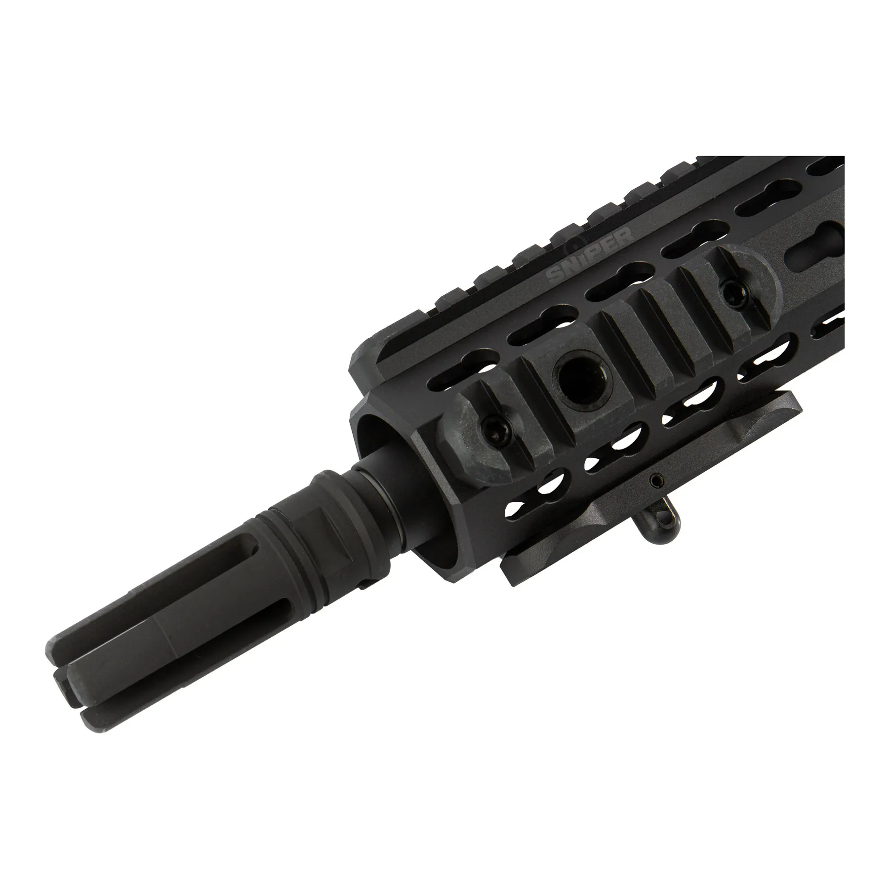 AI MK13 Compact Sniper Rifle, Black & OD
