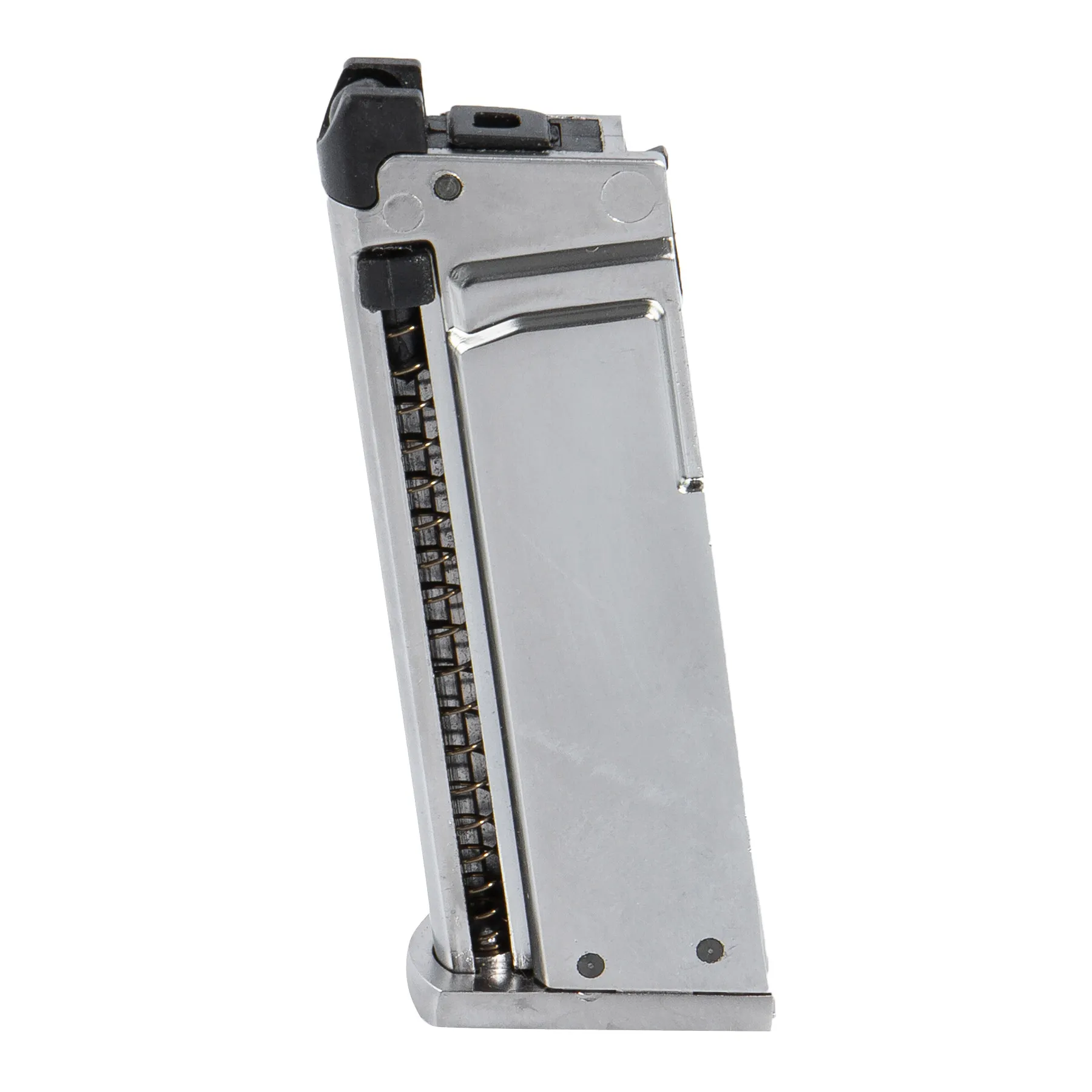 CT25 1908 GBB Magazine 8rds, Silver CT25 1908 GBB Magazine 8rds, Silver