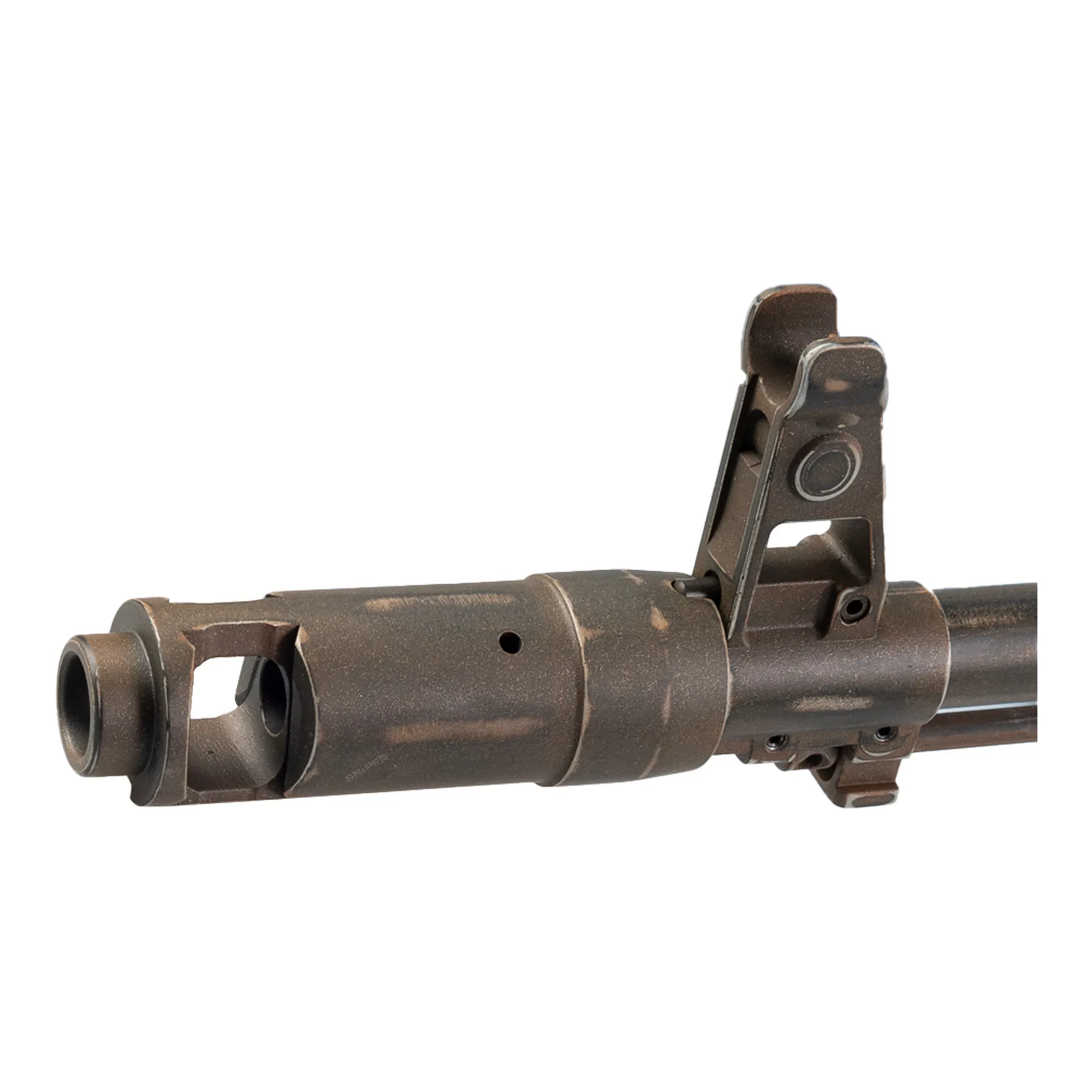 APS AK 74 Battle Worn Style (S)AEG, Real Wood