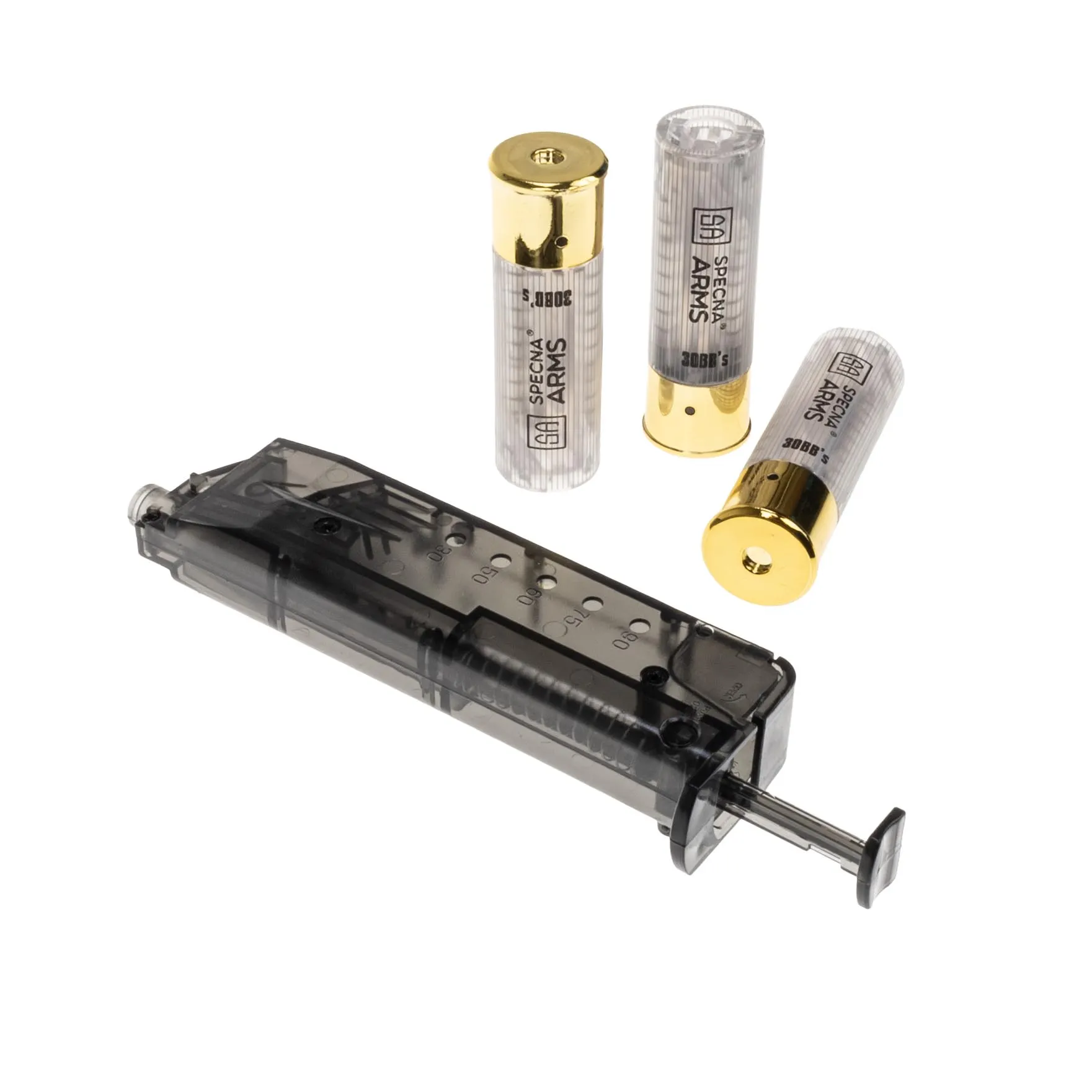 Specna Arms SA-VGS5 Vapor Gas Shotgun, Black 