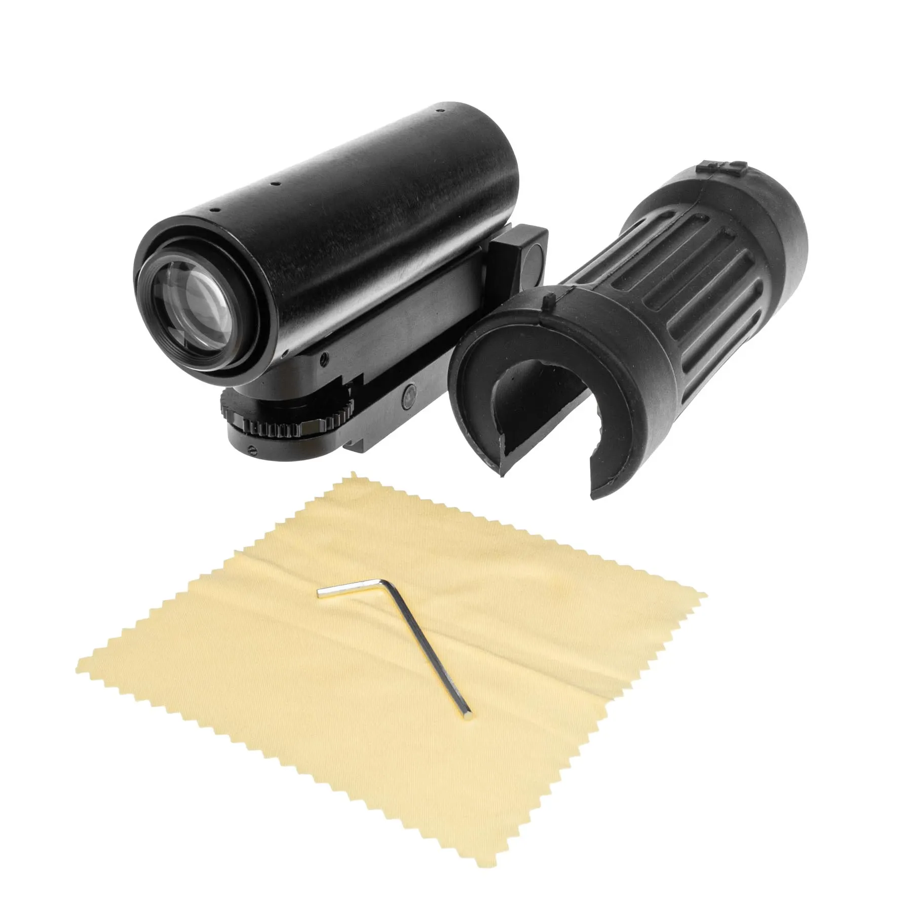 Reapo 4x30 Tactical Elcan Type Optical Sight, Black