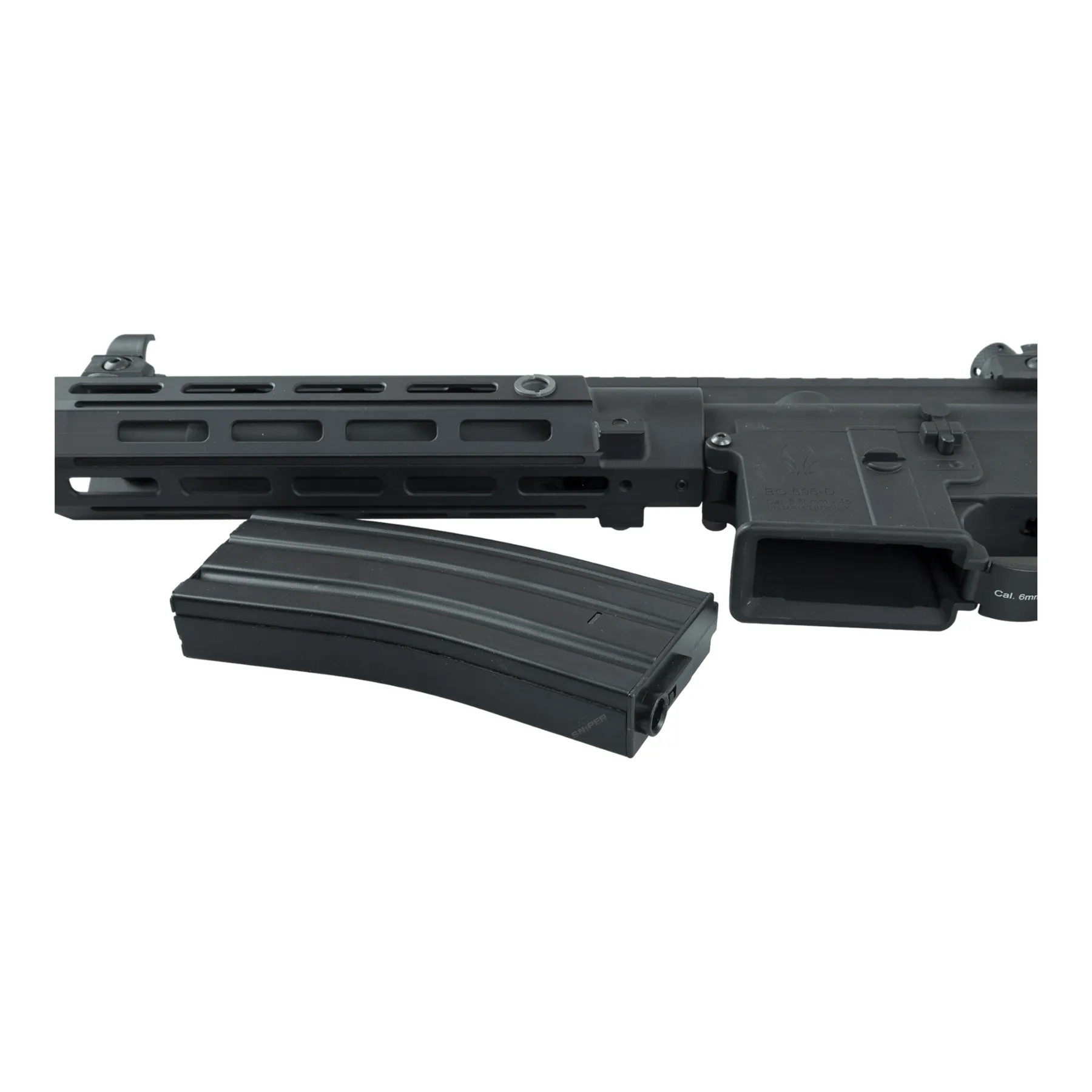 Einsteiger Set #1 - BO Delta 595 Elite Pro Full Metal M4 ETU 11" (S)AEG, Black Einsteiger Set #3 - BO Delta 595 Elite Pro Full Metal M4 ETU 11" (S)AEG, Black