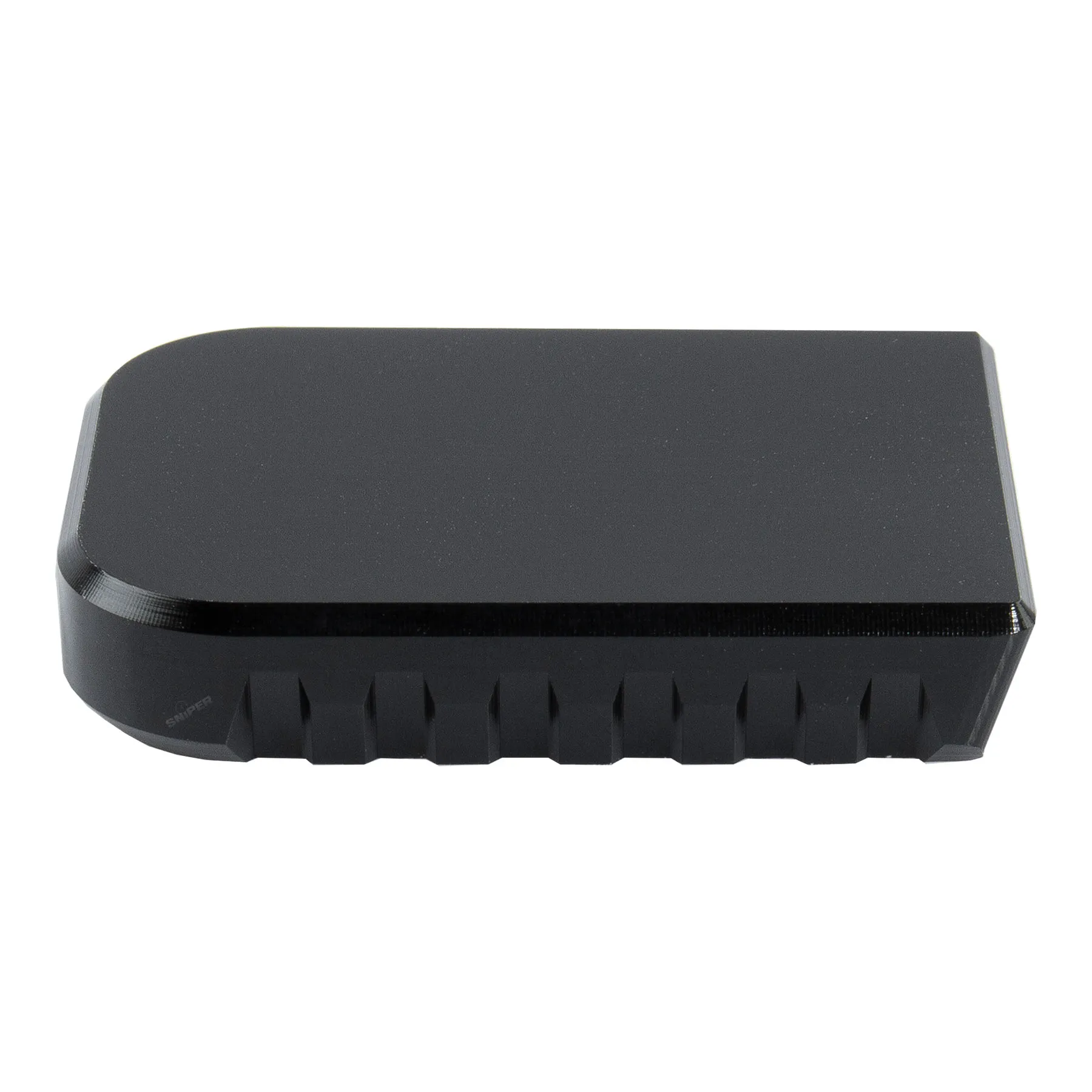 CNC Alu Mag Base für Marui Glock, Black, Thin CNC Alu Mag Base für Marui Glock, Black, Thin