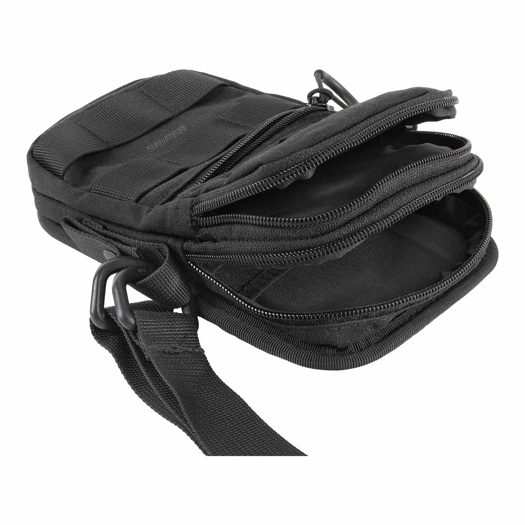 Padded utility pouch codura Black