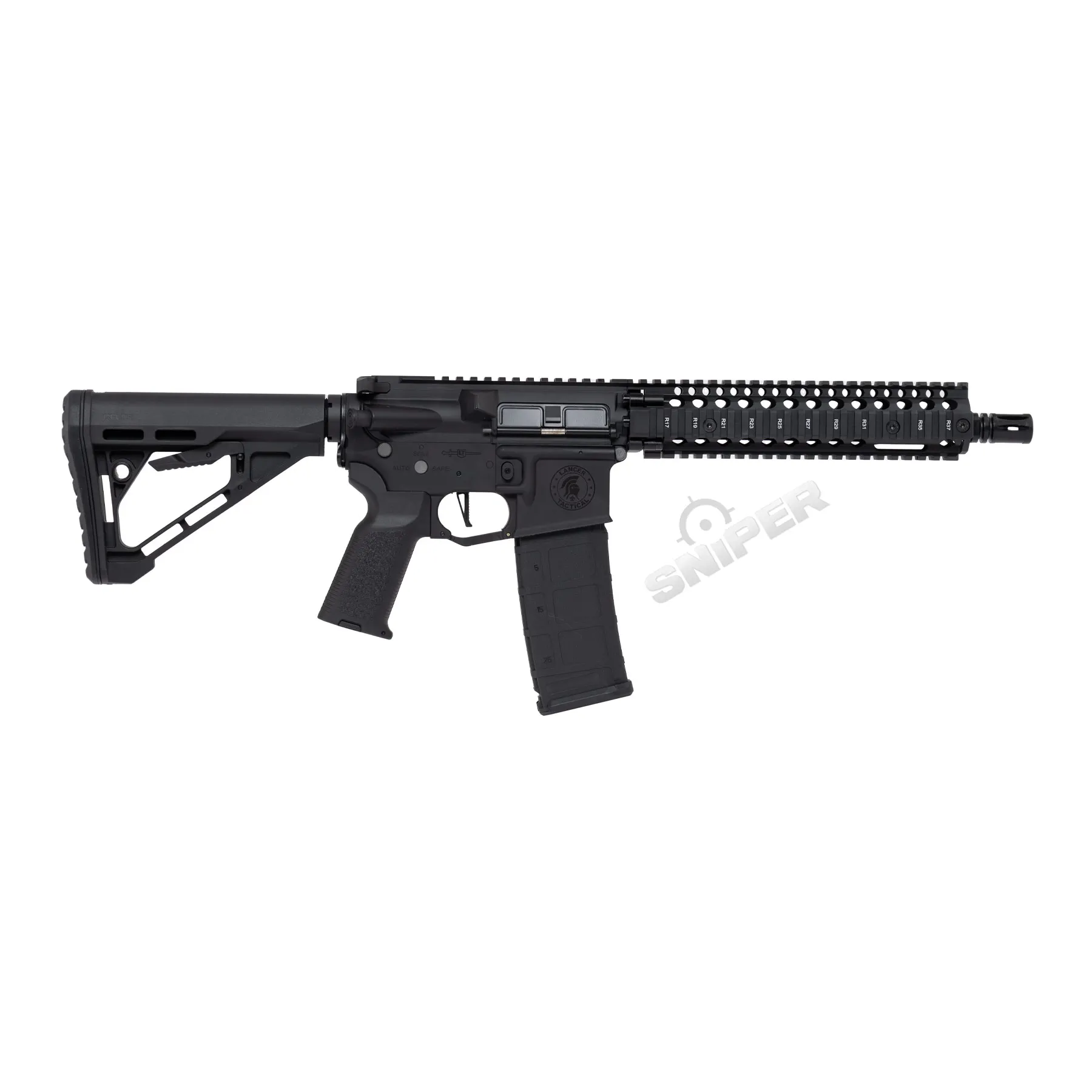 Einsteiger Set #1 - Lancer MK18 Gen3 New Version ETU Full Metal (S)AEG, Black