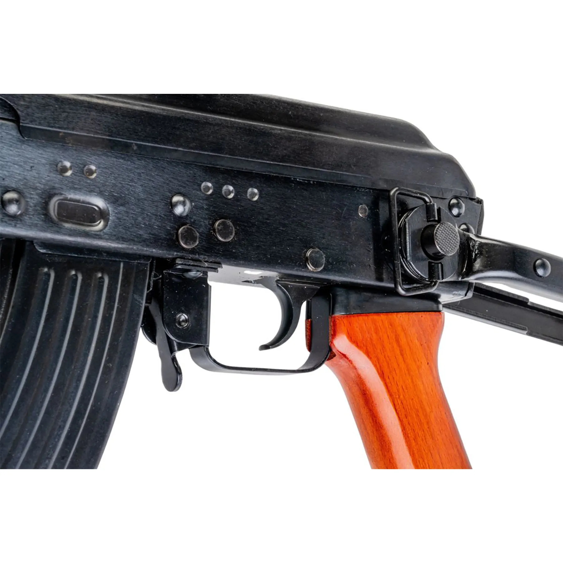 AKRIVA Type 56-1 AK Real Wood GBB Rifle, Black