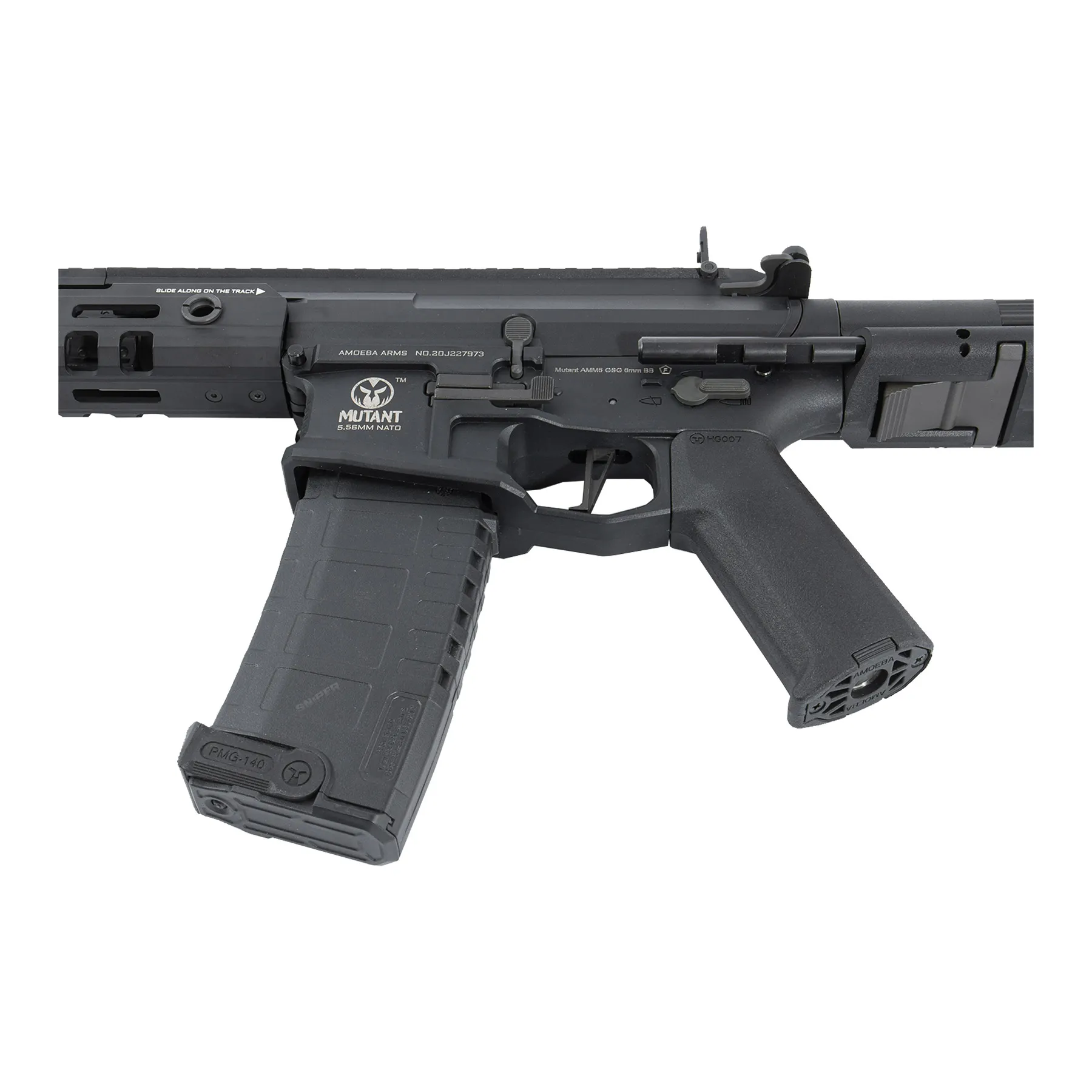 Ares Amoeba M4 Mutant AMM5 EFCS (S)AEG, Black Ares Amoeba M4 Mutant AMM5 EFCS (S)AEG, Black