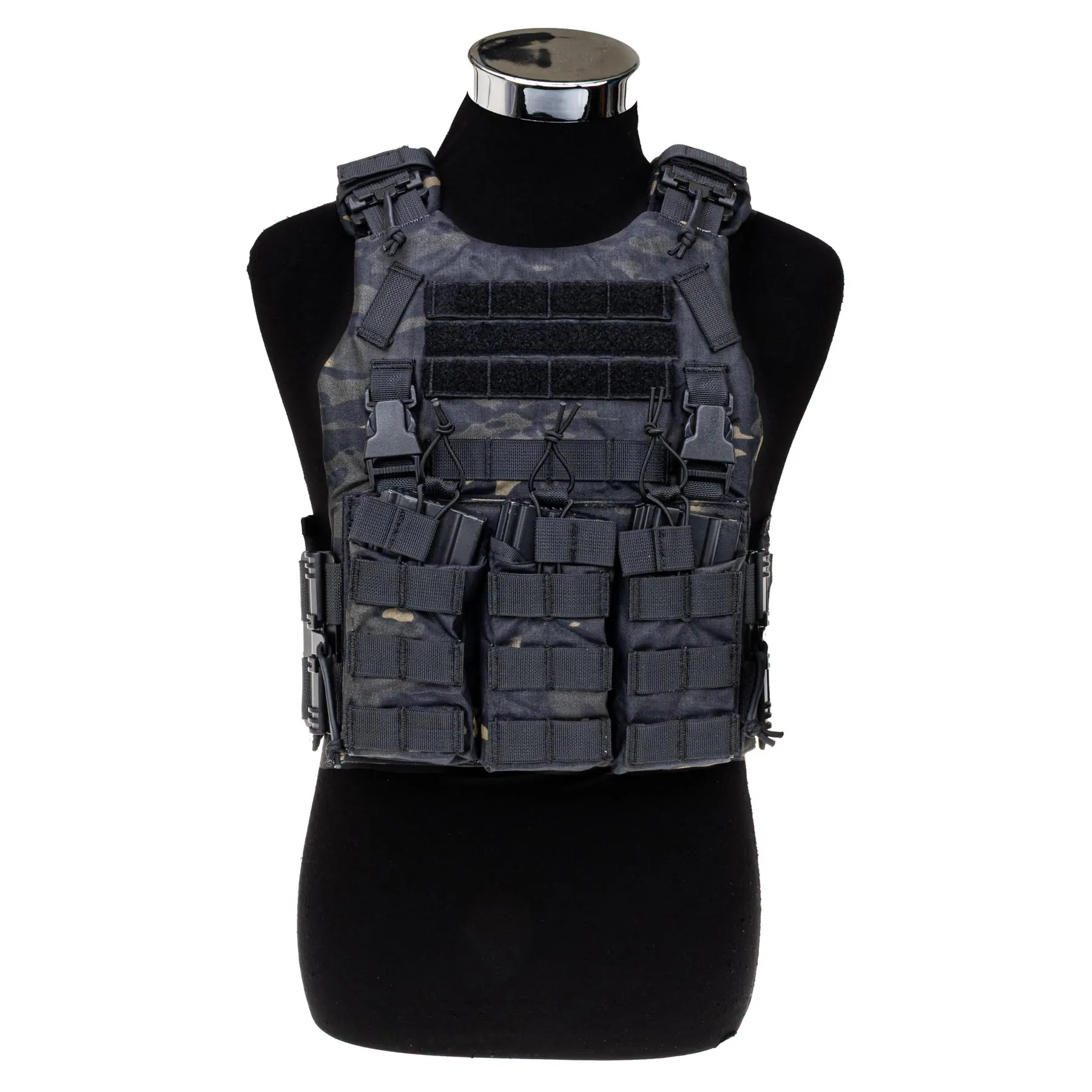 SixMM FCS Plattenträger, Black Camo