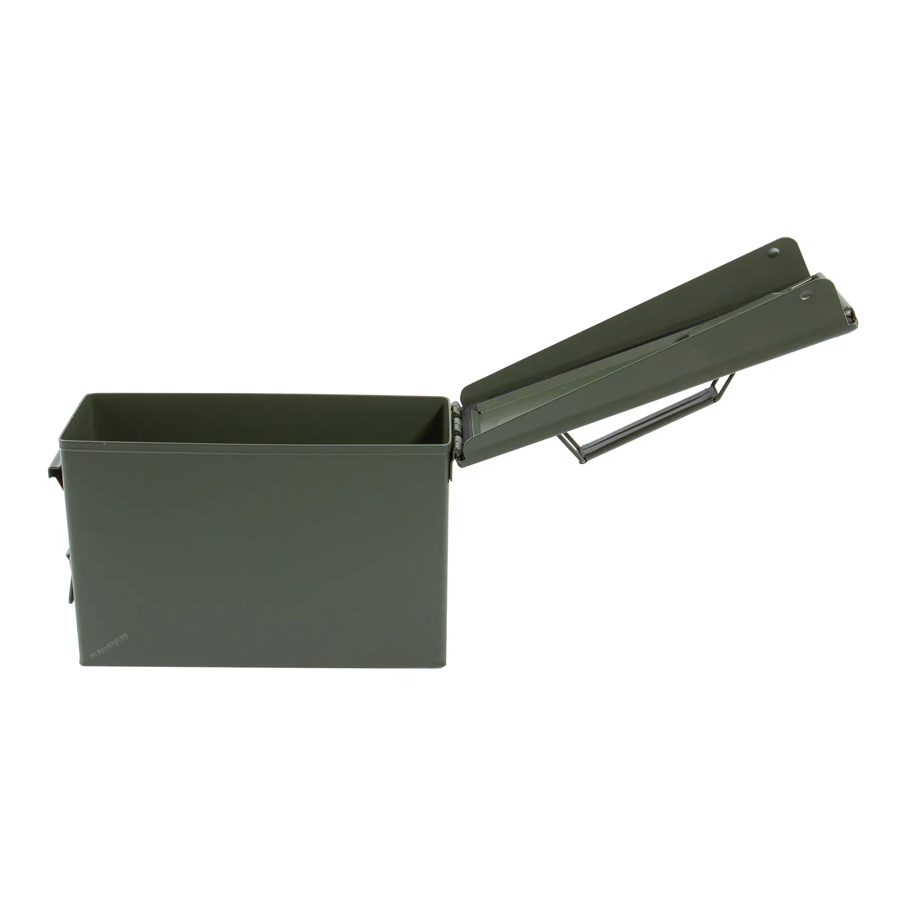 Metall Munitionskiste, 30x16x14,5 cm, olive