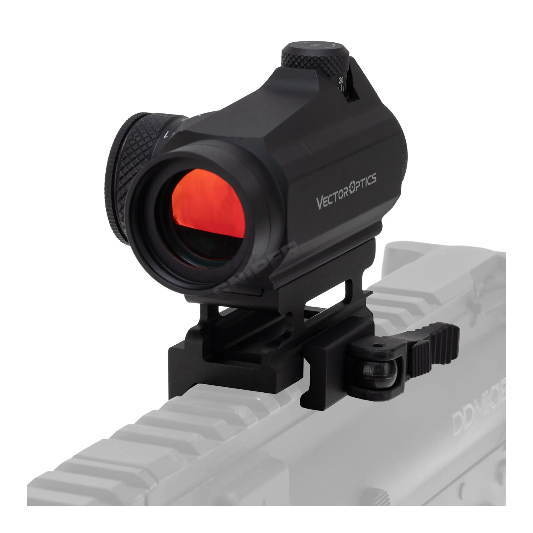 Vector Optics SCRD-12II Maverick Gen.2 1x22 Red Dot Visier, Black