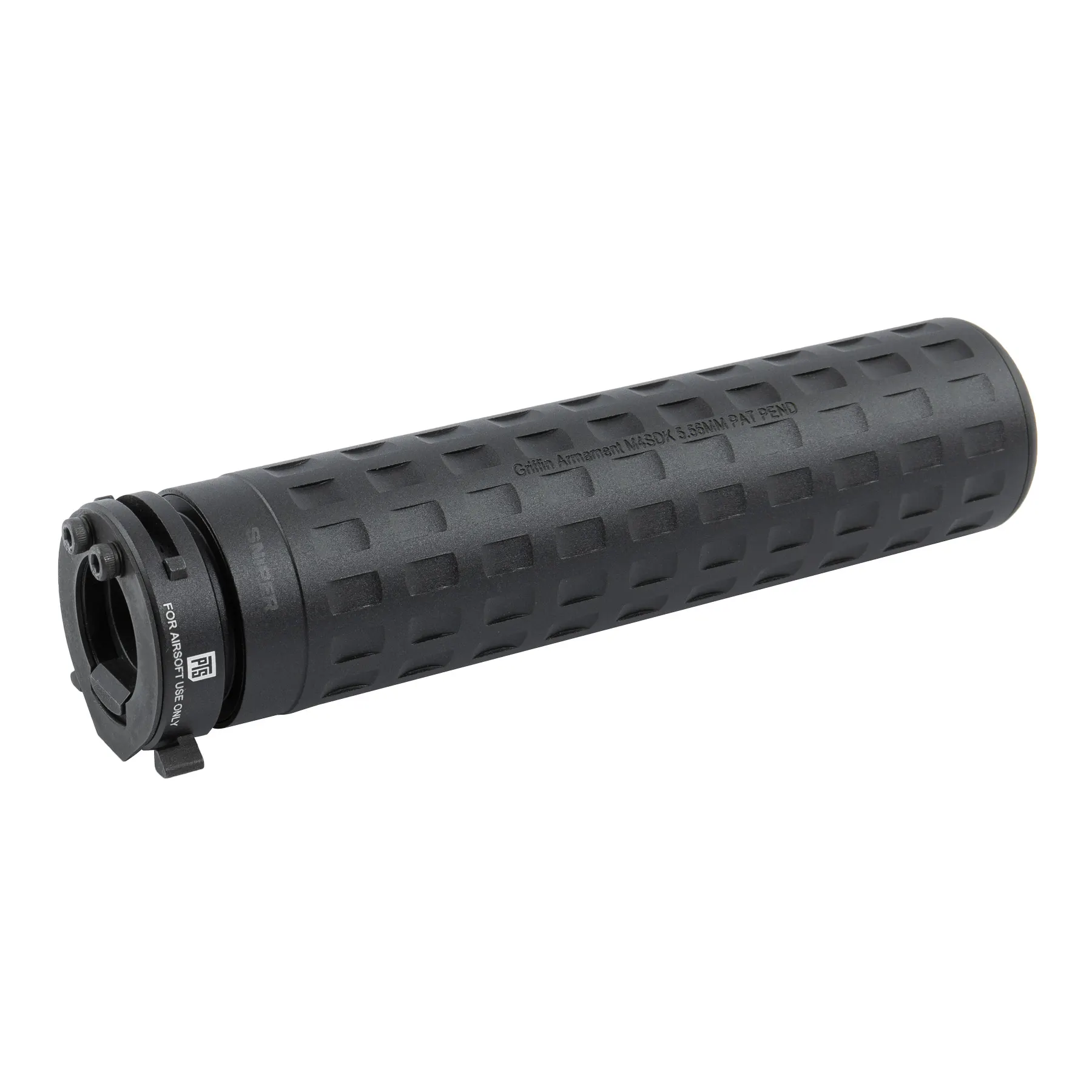 PTS Griffin M4SD II Mock Suppressor, black PTS Griffin M4SD II Mock Suppressor, black