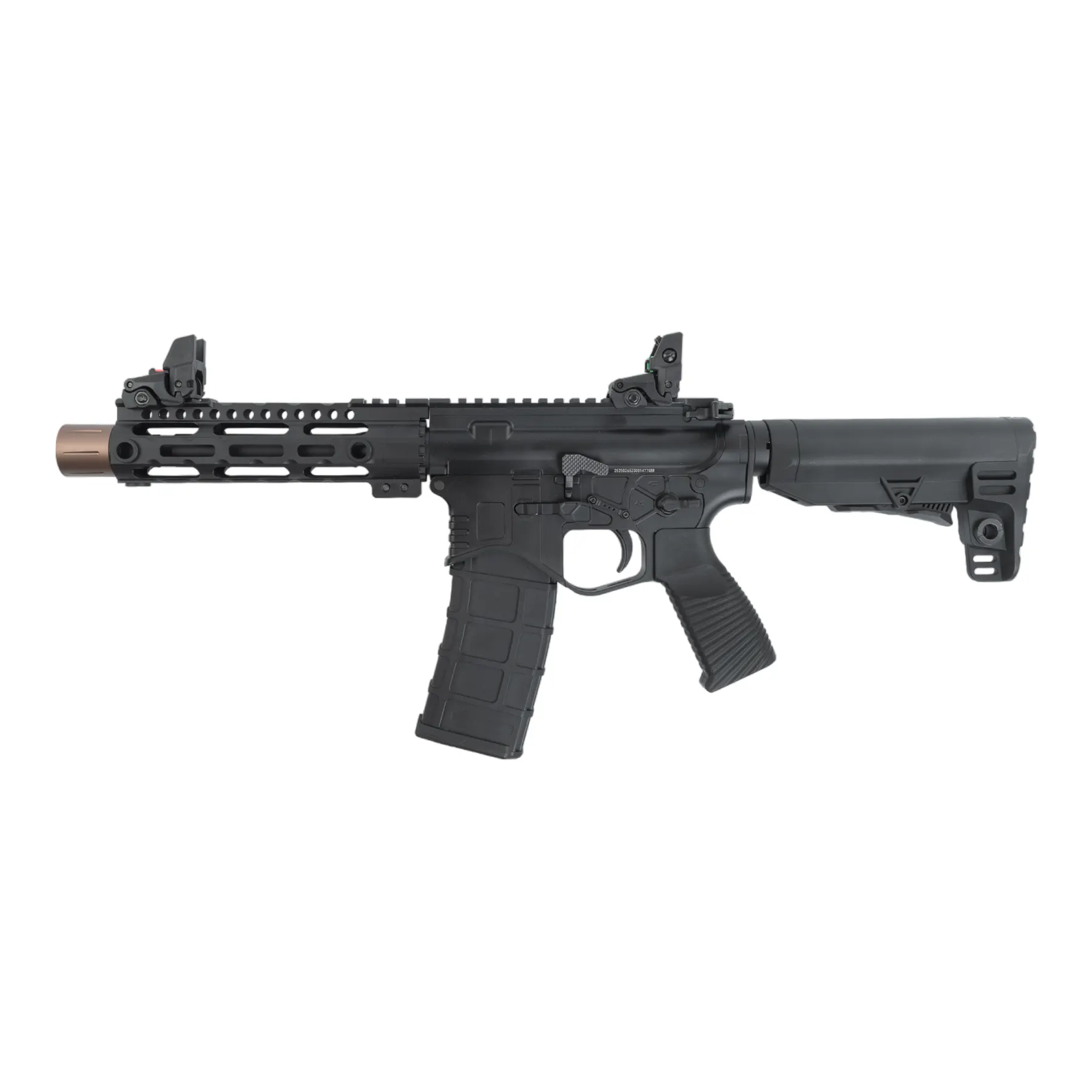 Golden Eagle M4 7" M-Lok MC6588M GBB, Black