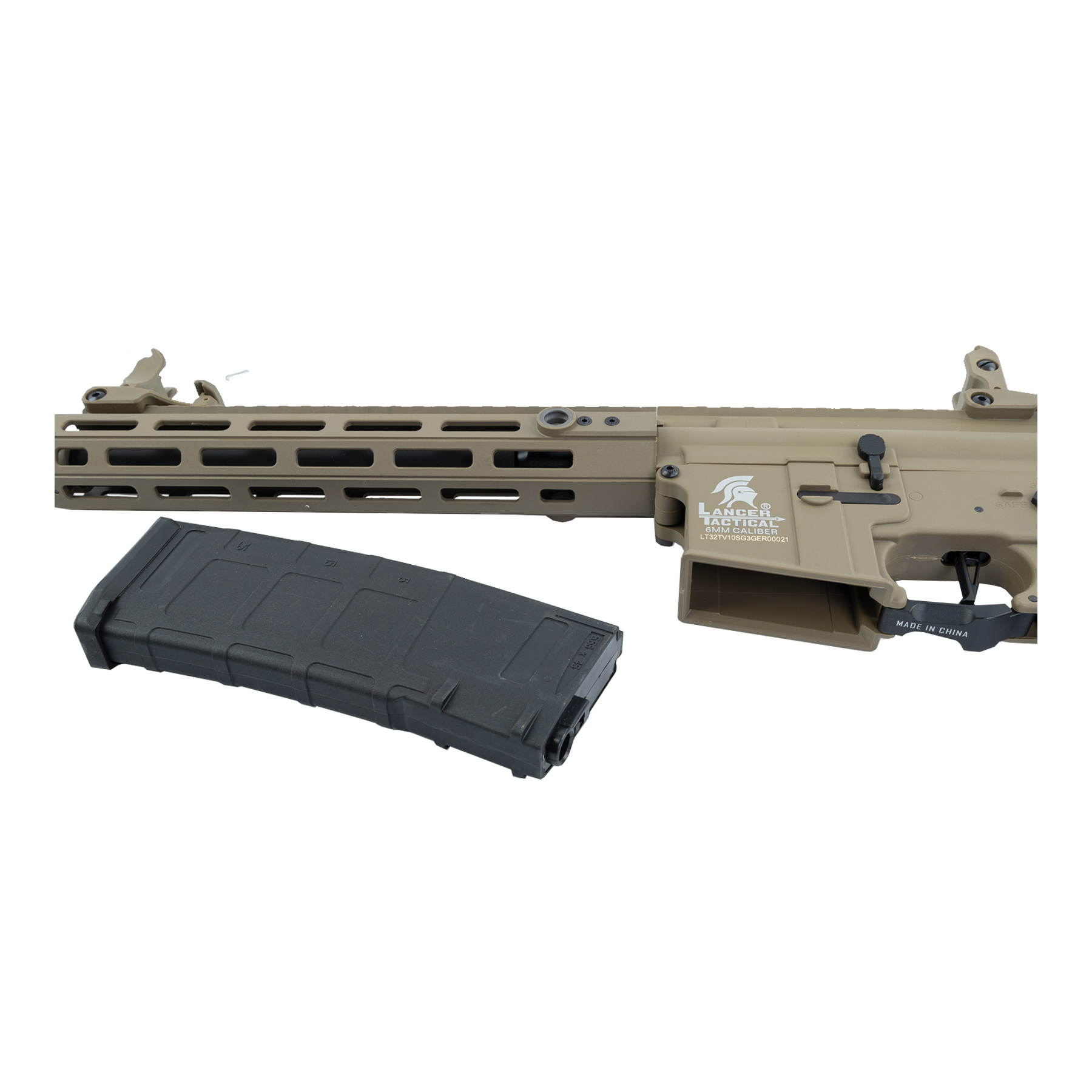 Einsteiger Set #2 - Lancer LT-32 Sparta Gen 3 w/ Nebula ETU (S)AEG, Dualtone