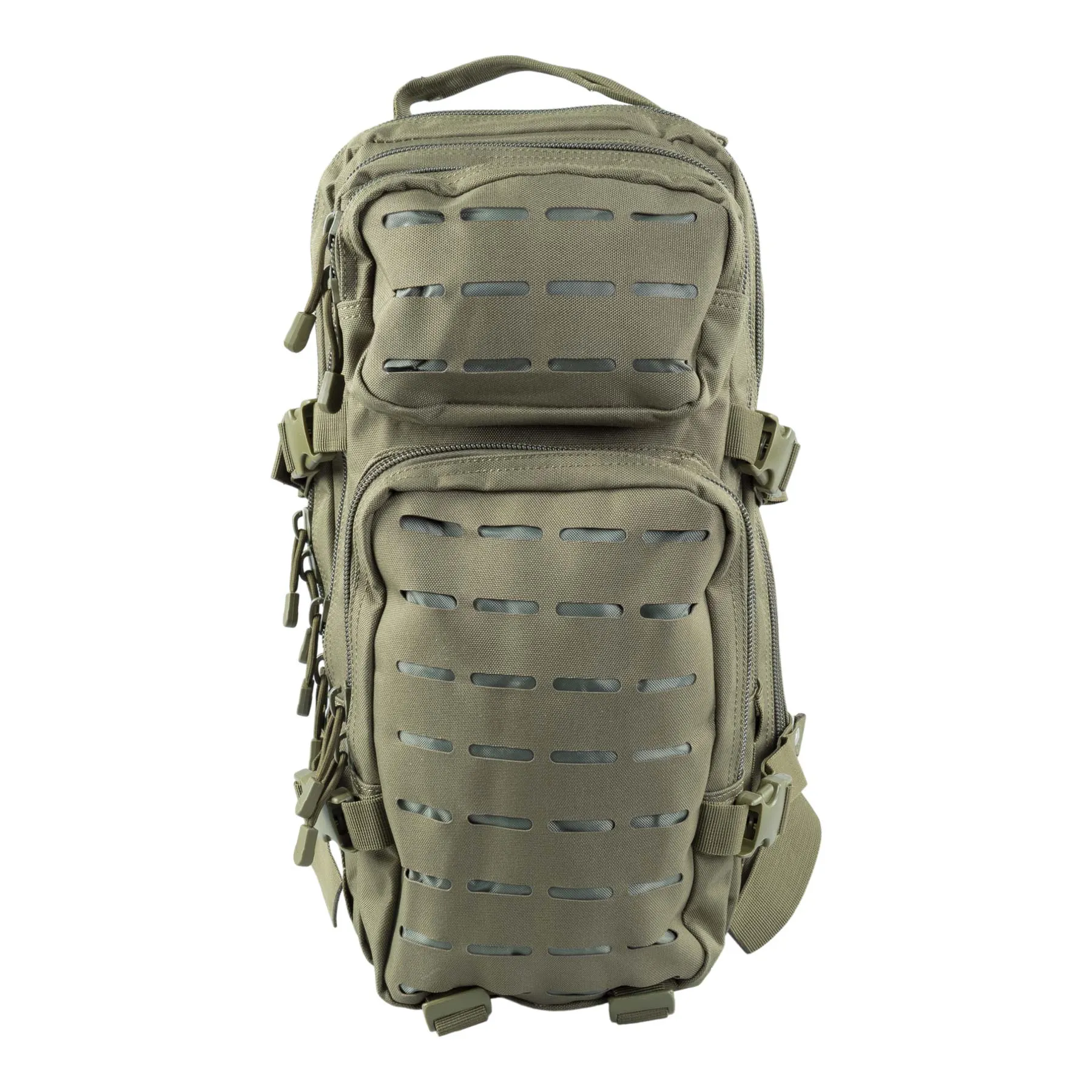 Assault Laser Cut Backpack, Olive Assault Laser Cut Backpack, Olive
