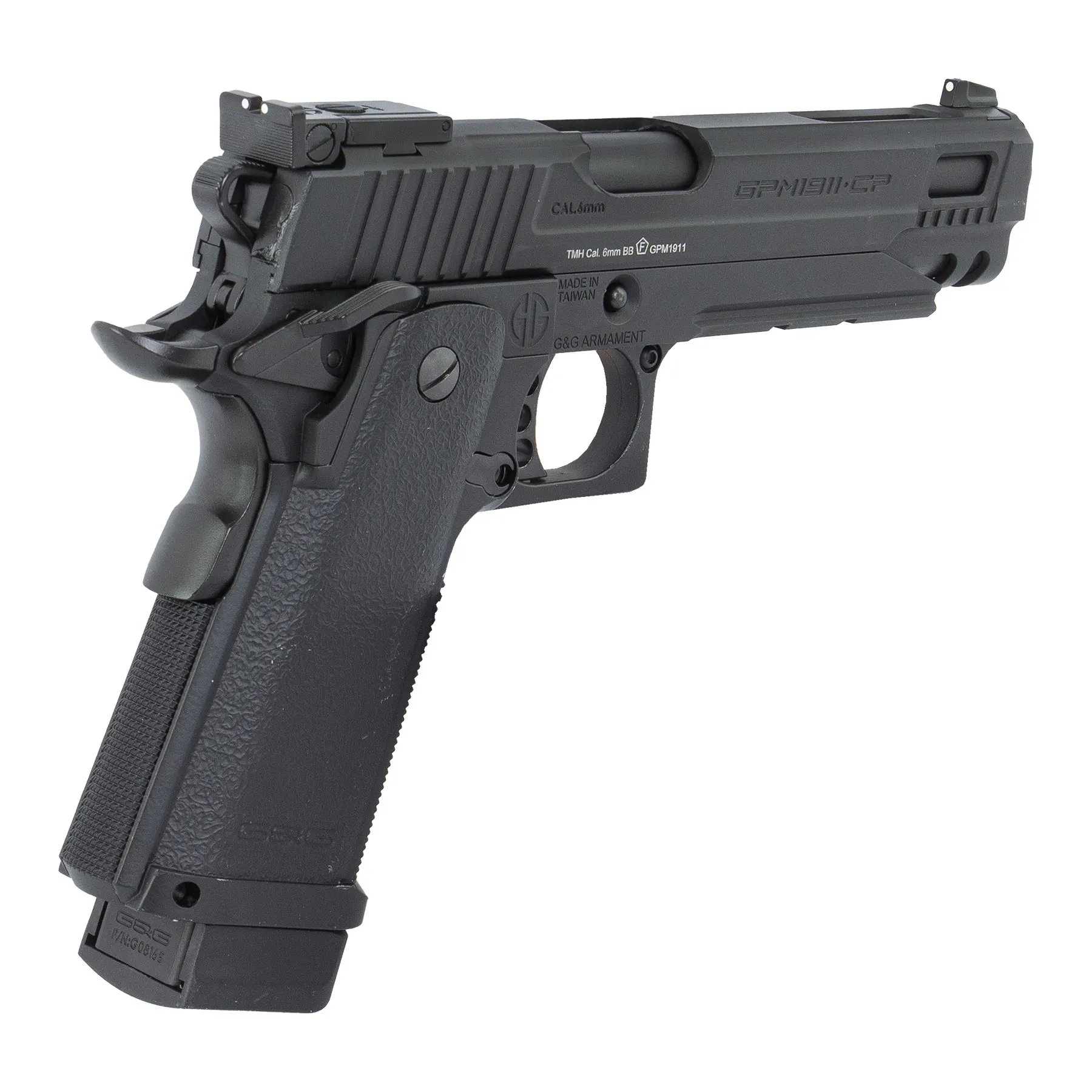 G&G GPM1911 CP MS Full Metal GBB, Black