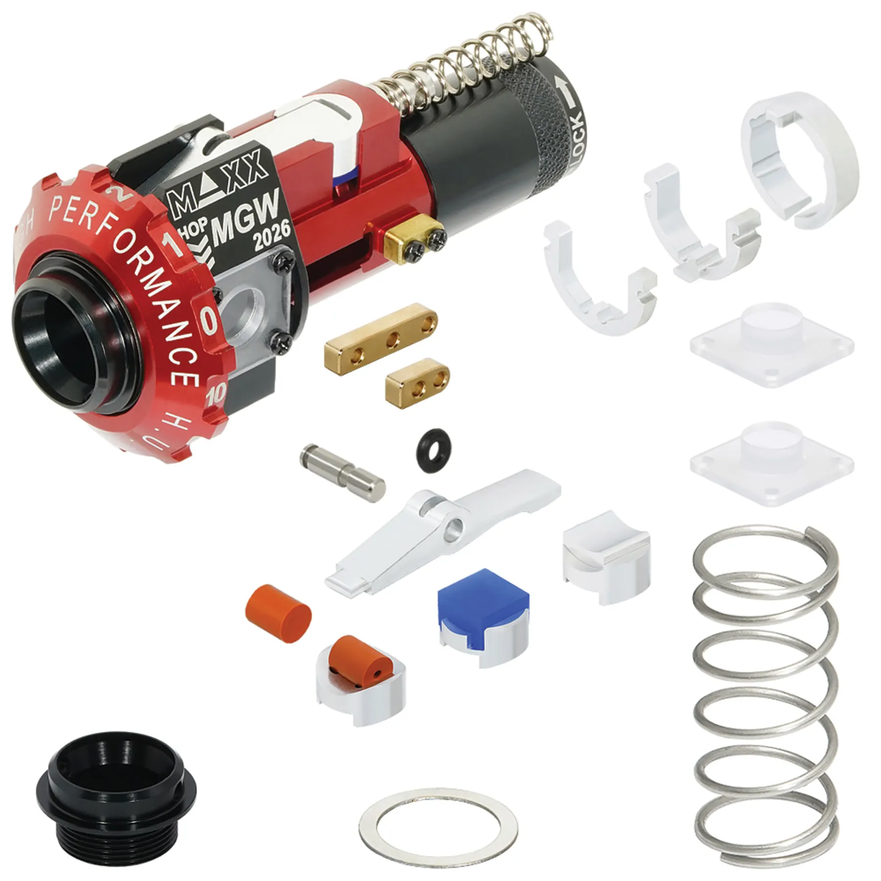 Maxx CNC Aluminum Hopup Chamber MGW (GBB Bucking) (MTW) (2026)