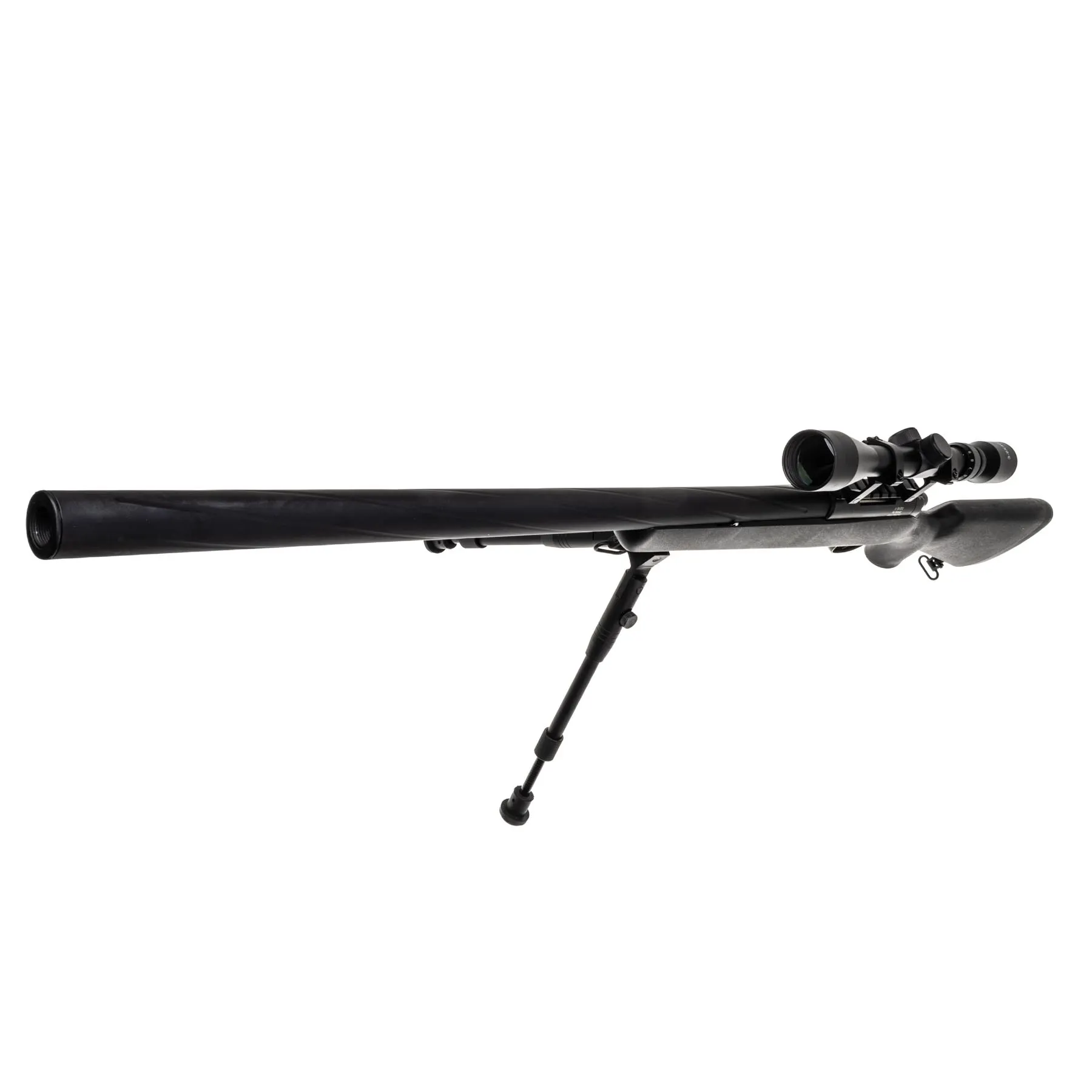 WELL MB03 VSR10 Scharfschützengewehr w/ Scope & Bipod, Black