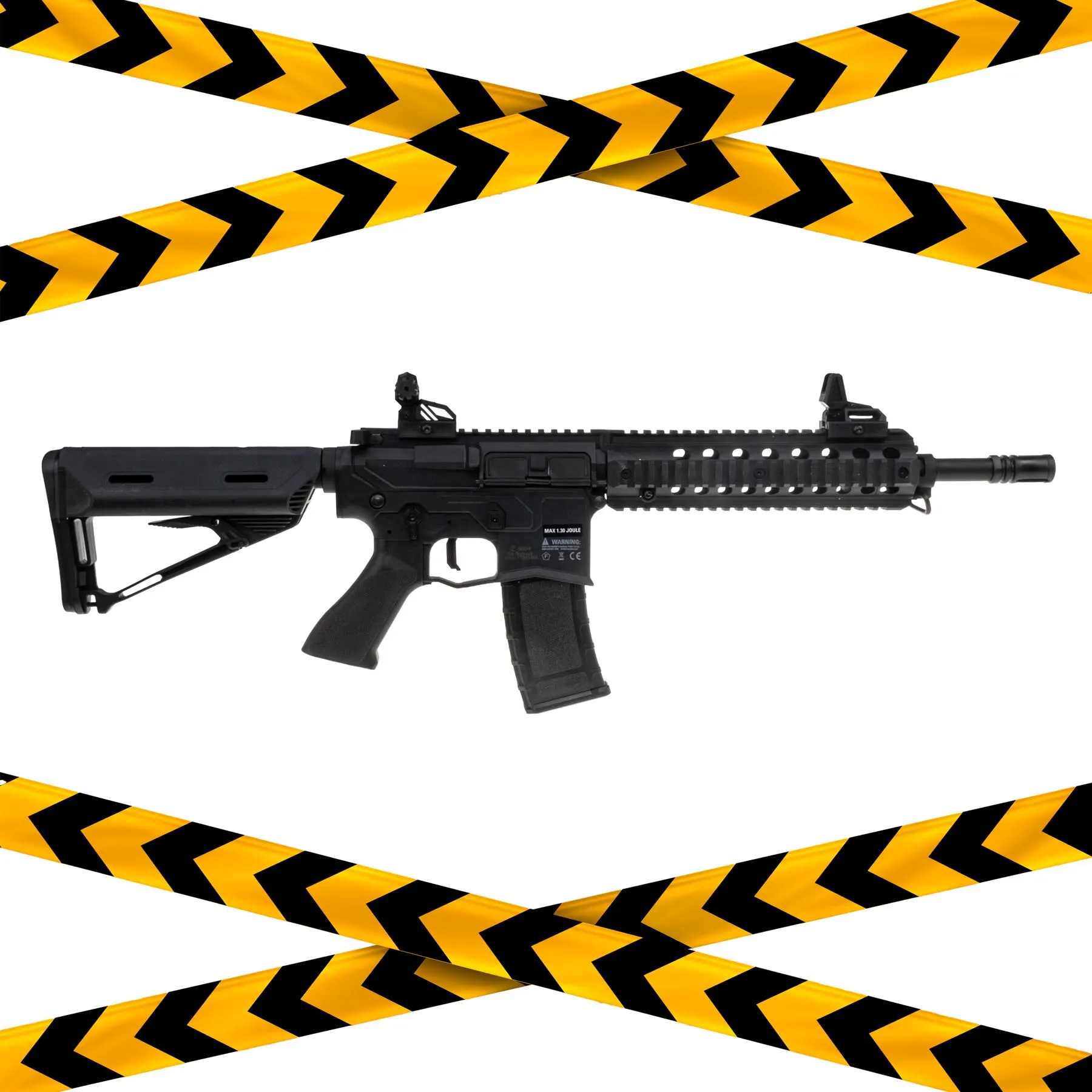 B-Ware Battle Machine ASL Mod-M (S)AEG, Black