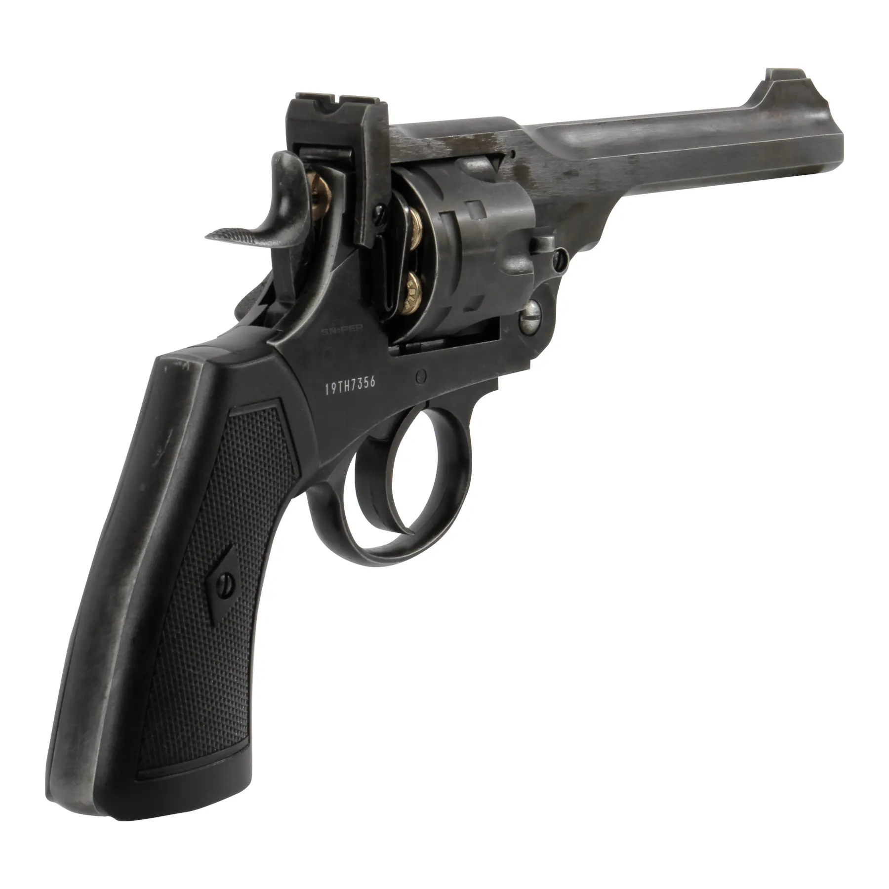Webley MKIV. 455 Revolver, Aged