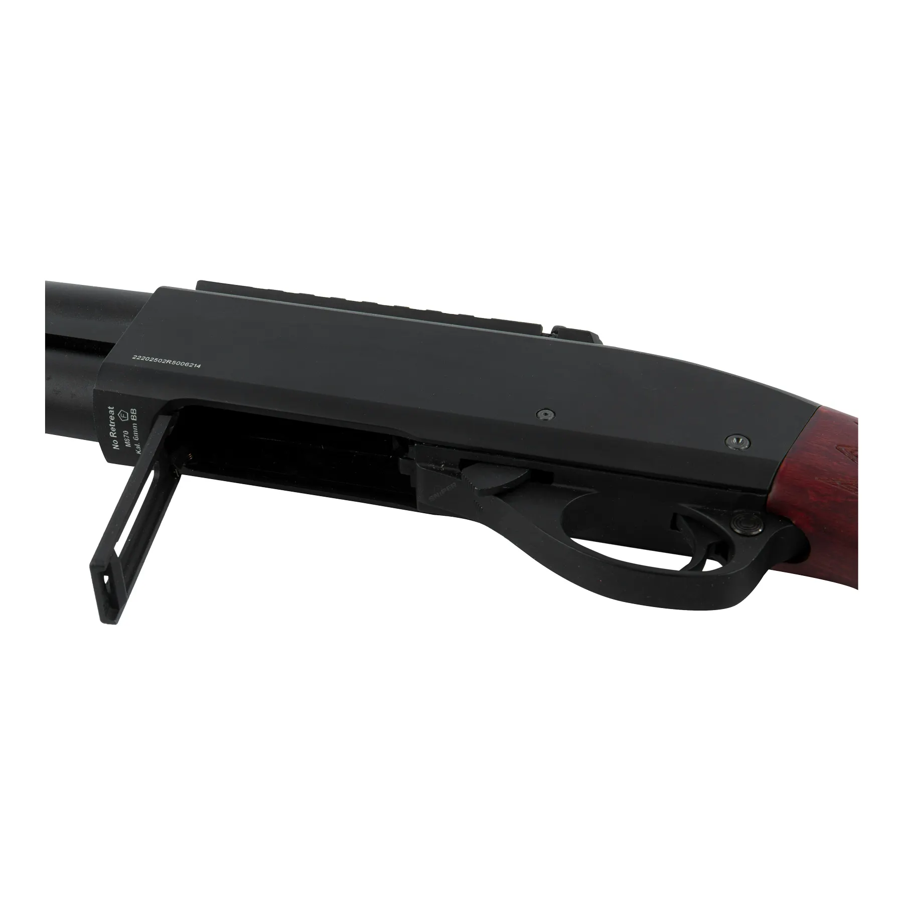 M870 Tri-Shot Action Pumpgun, Real Wood