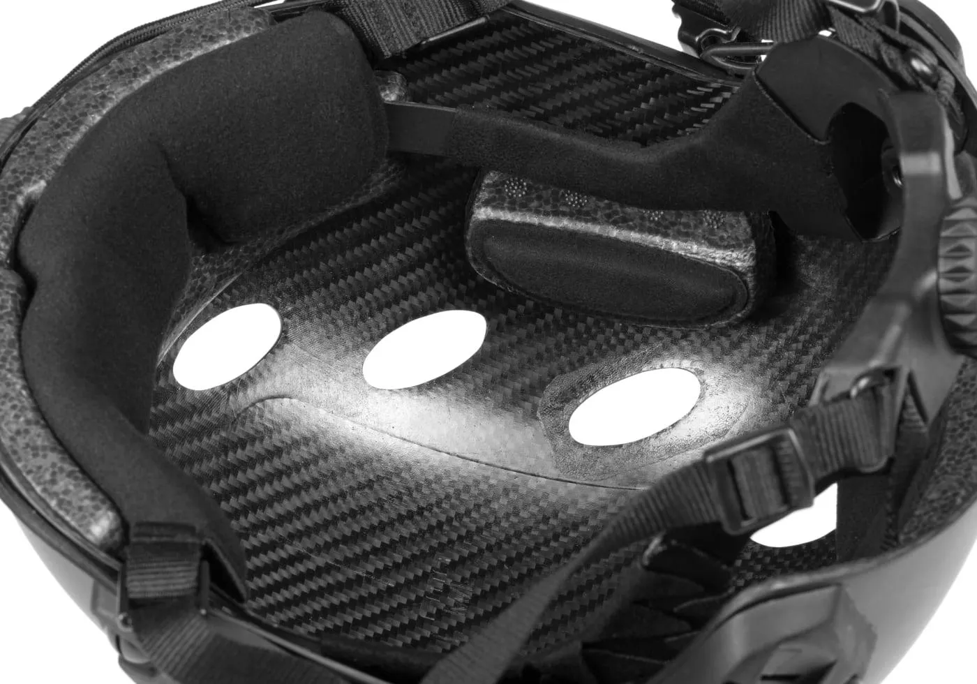 FMA FAST Helmet PJ Carbon Fiber Version, Black