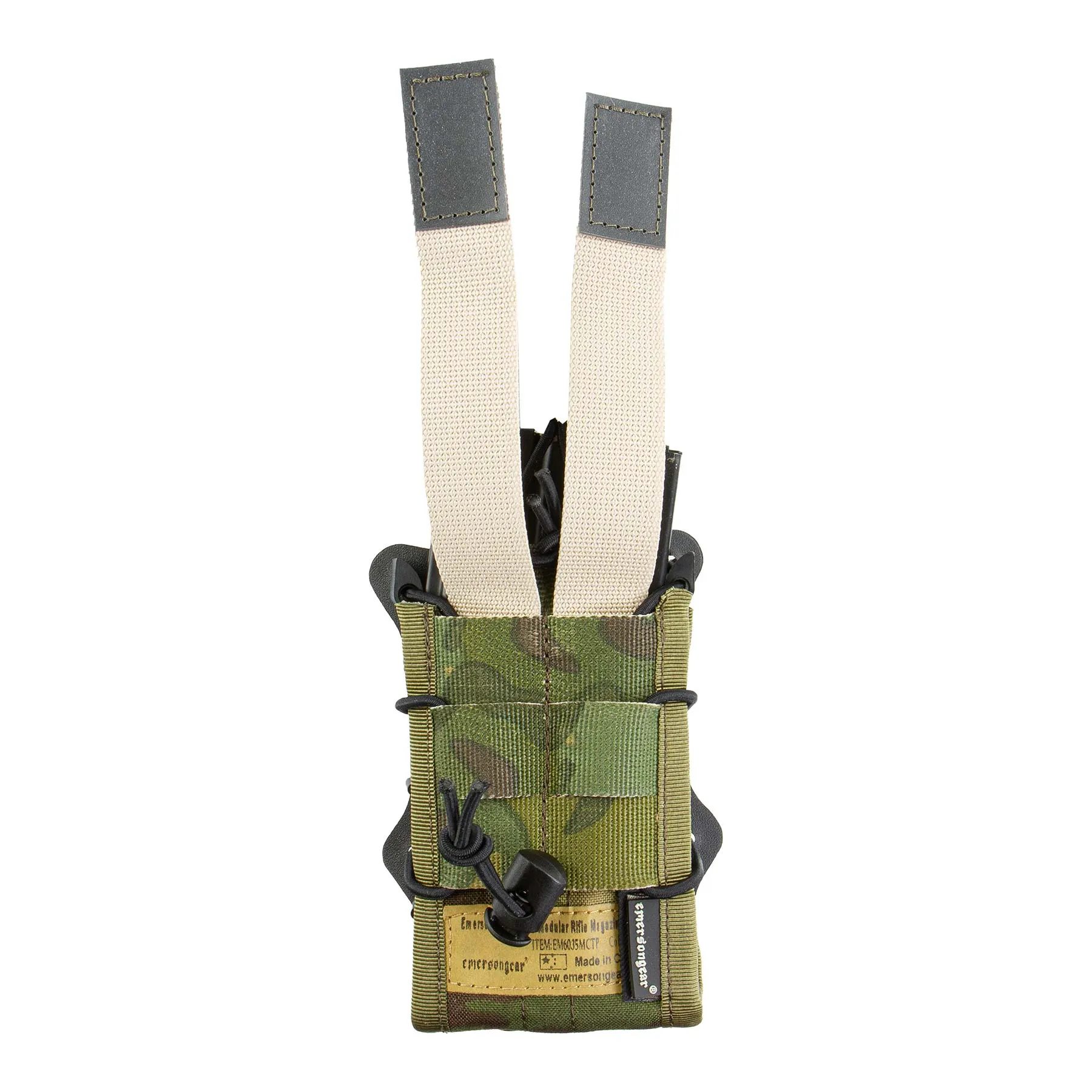 Double Stack Fast M4 Mag Pouch, Multicam Tropical