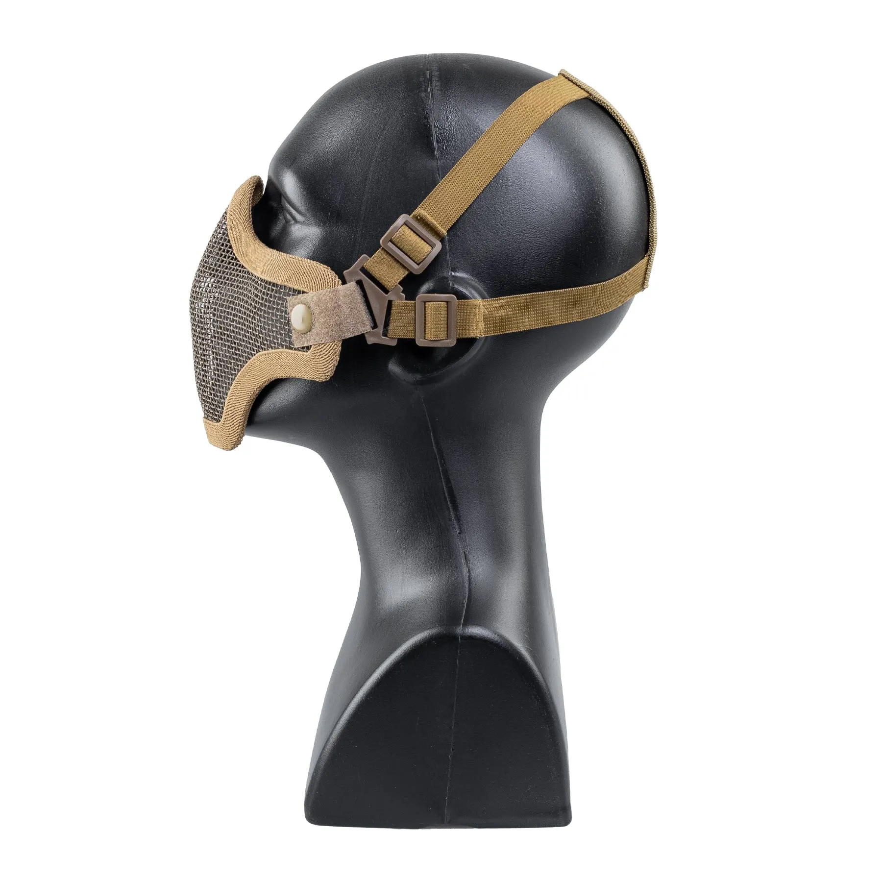 Mesh Mask Stalker Style, Tan Mesh Mask Stalker Style, Tan