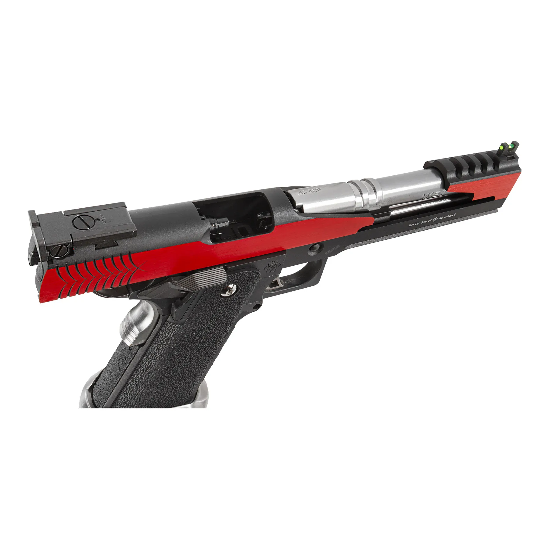WE Hi-Capa 6 T-Rex Customs Red GBB Softair Pistole