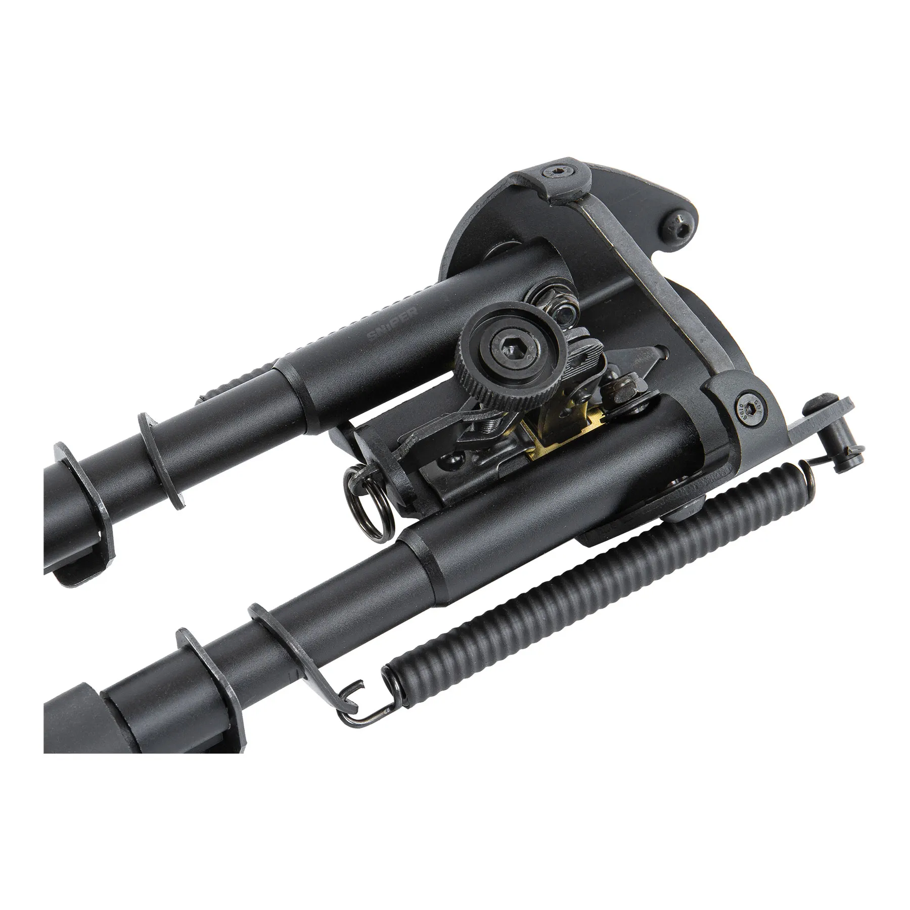 Vector Optics Sling Stud Bipod mit Feder, 6", Schwarz