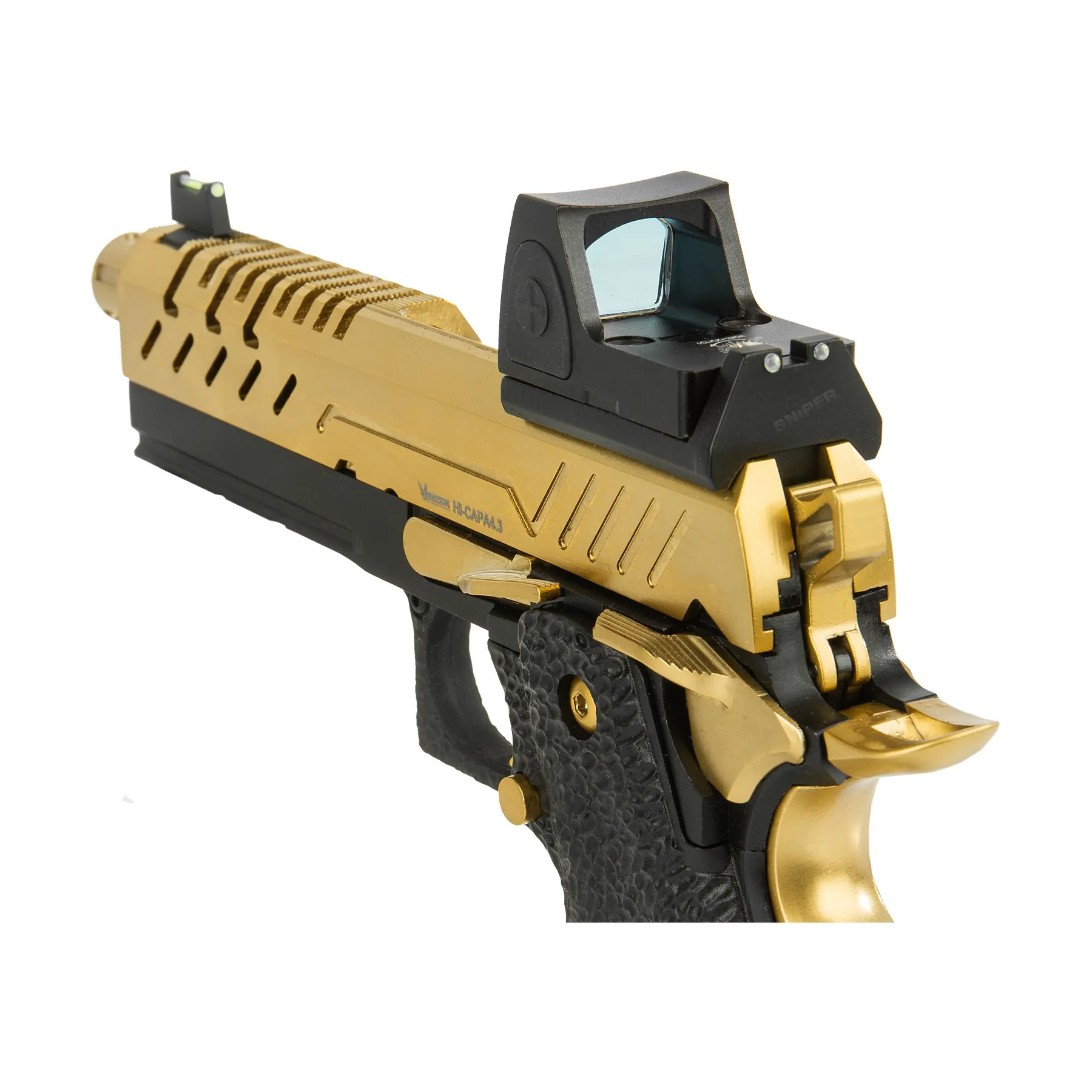 Vorsk Hi-Capa 4.3 BDS Gold GBB Softair Pistole