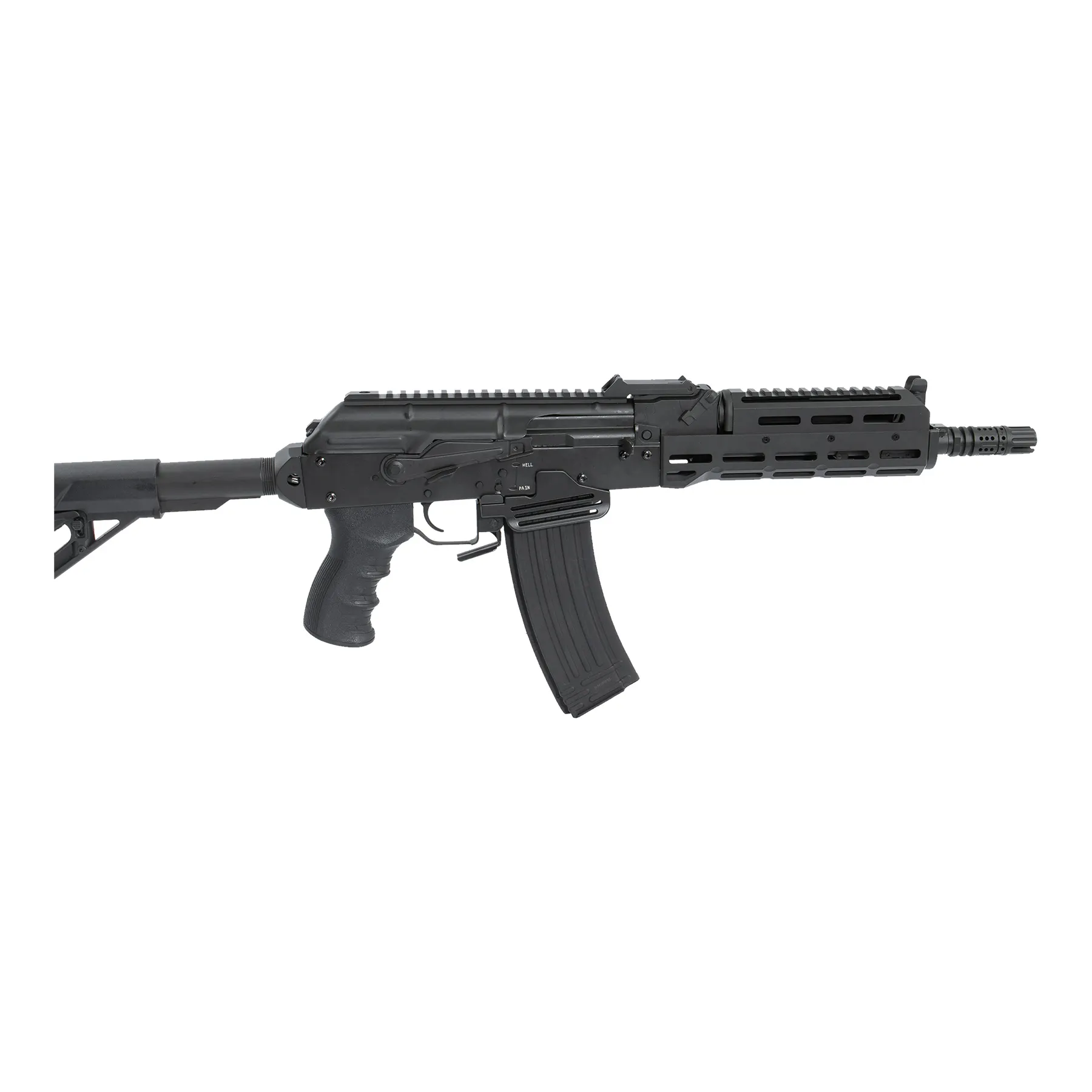 AK-74 Ghost Patrol Tactical EBB (S)AEG, Black AK-74 Ghost Patrol Tactical EBB (S)AEG, Black