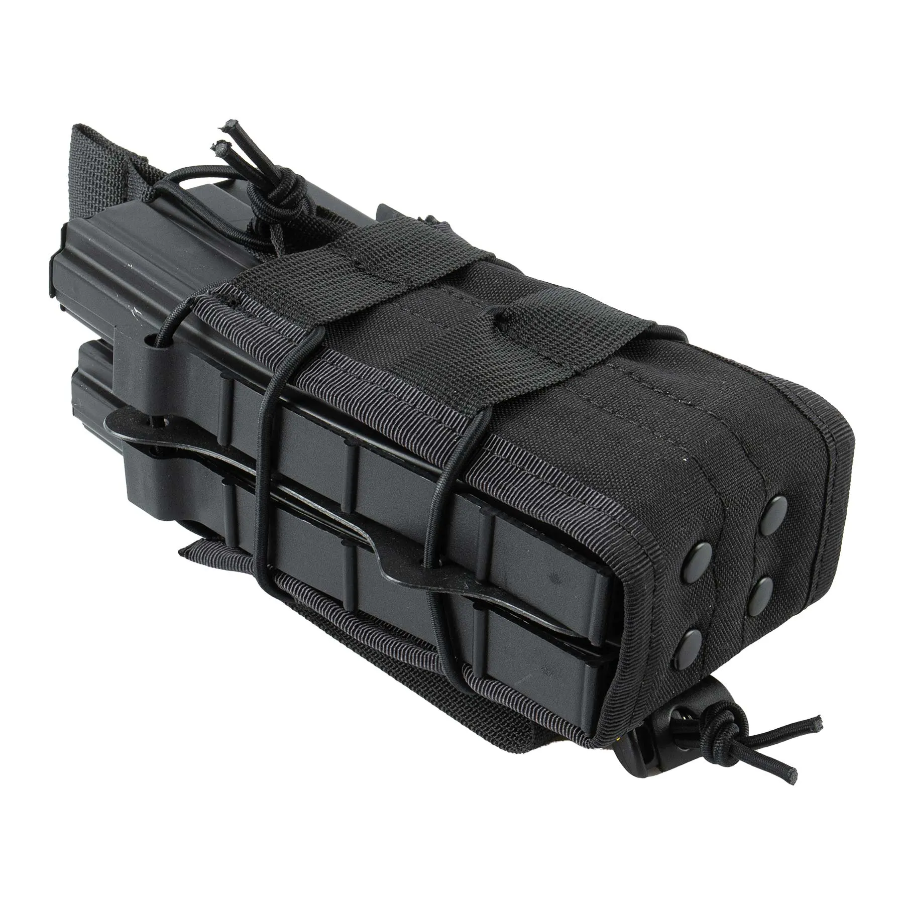 Double Stack Fast M4 Mag Pouch, Black