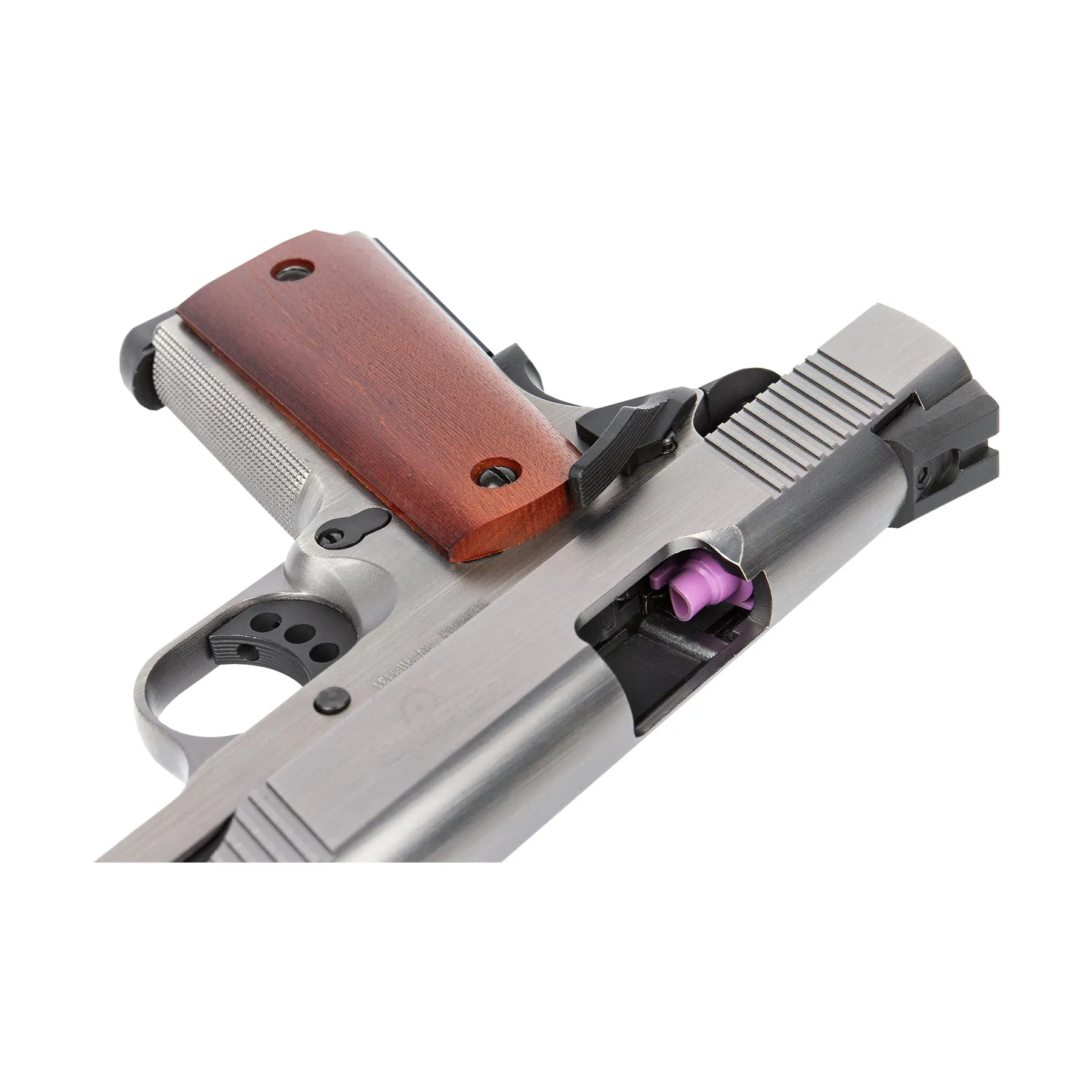 Raven 1911 MEU GBB, Brushed Alu