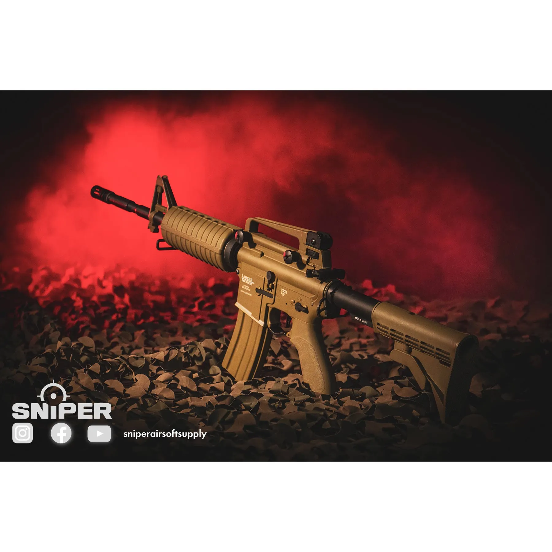 M4A1 Carbine ETU + Mosfet Metal (S)AEG, Tan