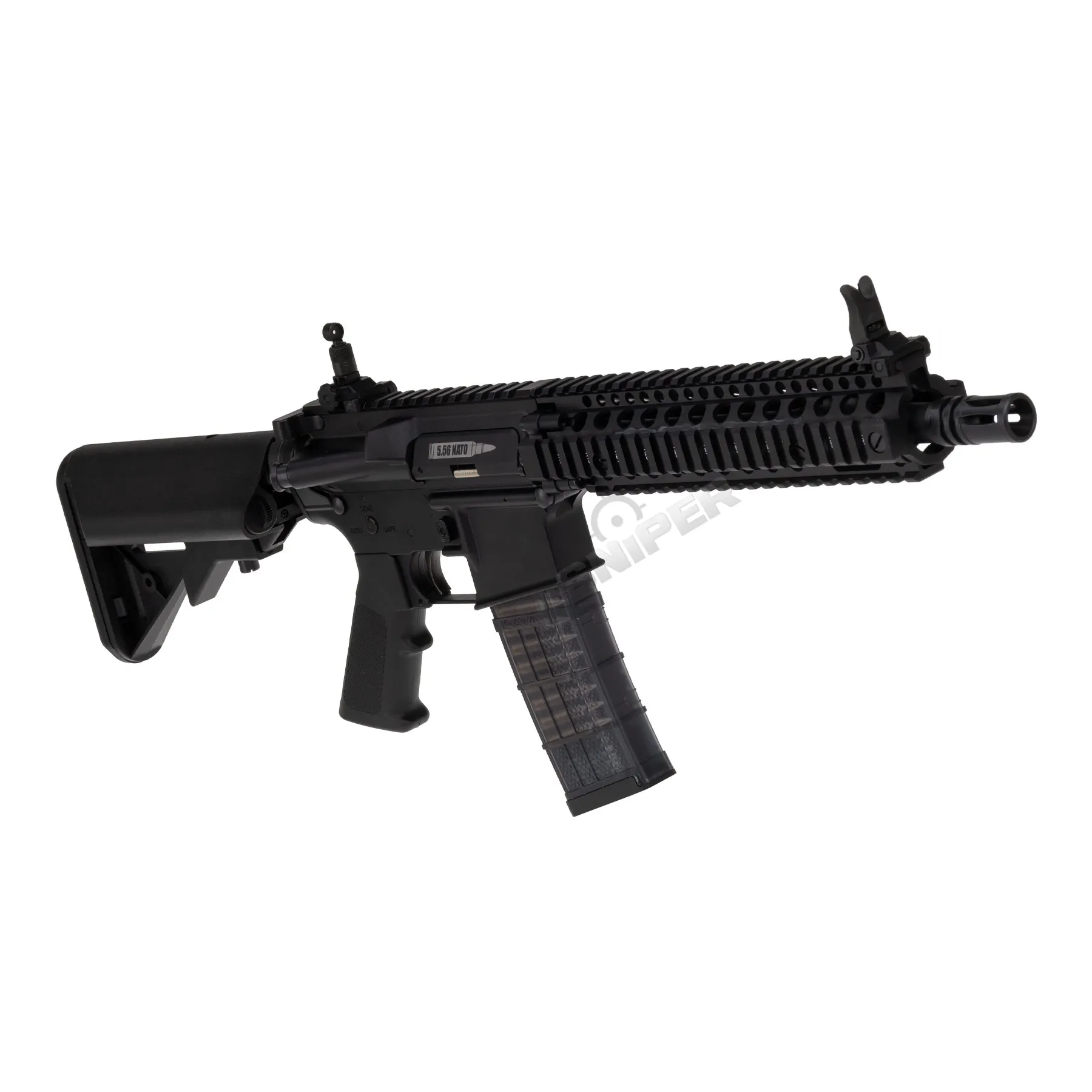 EMG x Daniel Defense DDM4 SBR GBB, Black