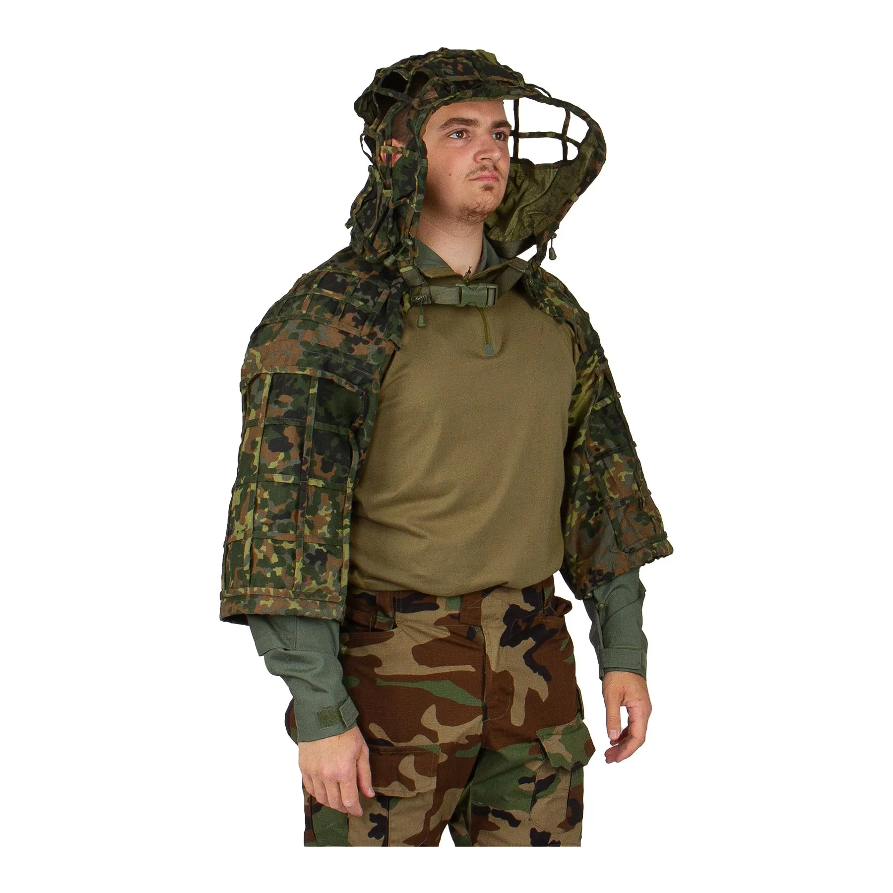 Invader Sniper Bolero Plain, Flecktarn