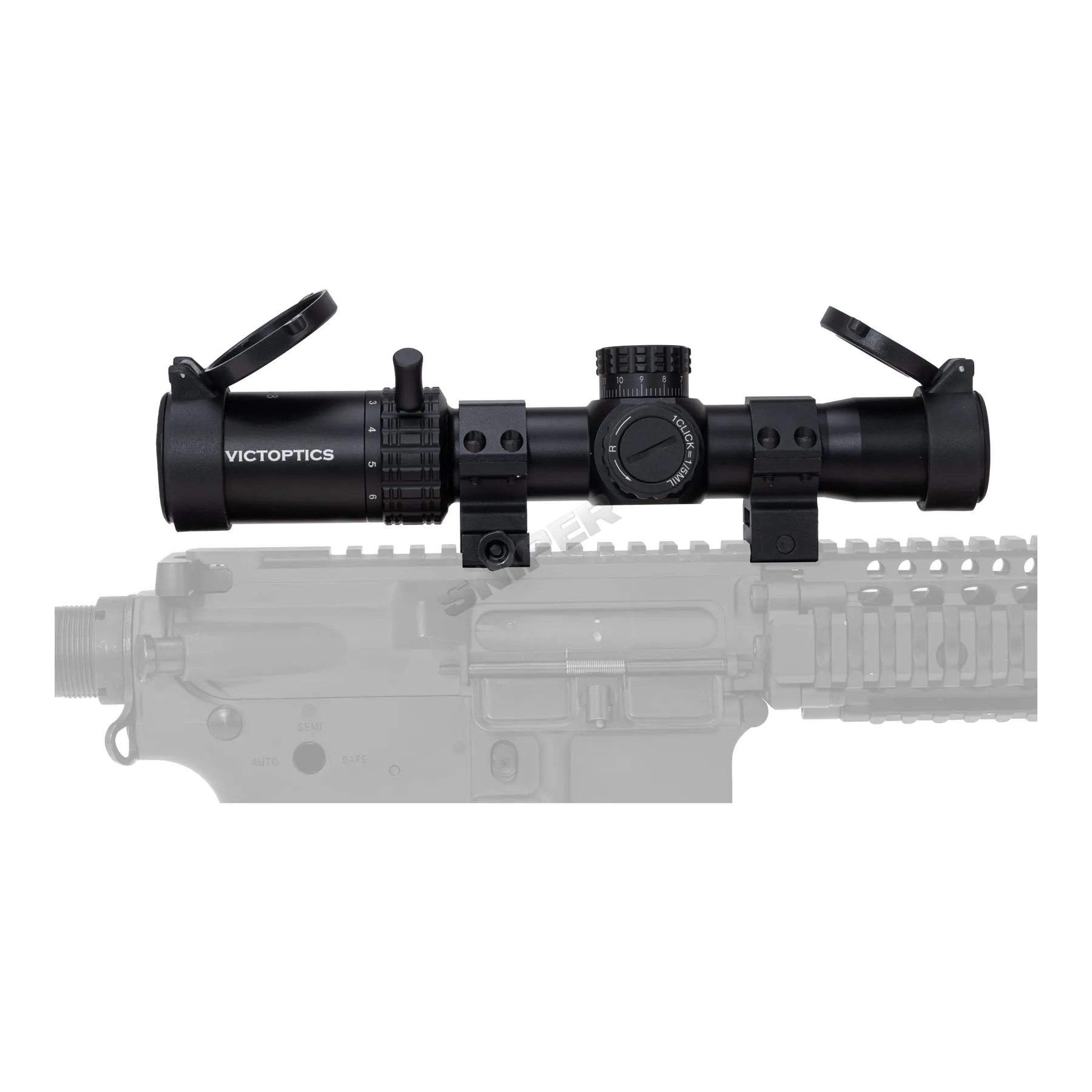 Victoptics OPSL32 S4 1.5-6x28 Zielfernrohr, Black