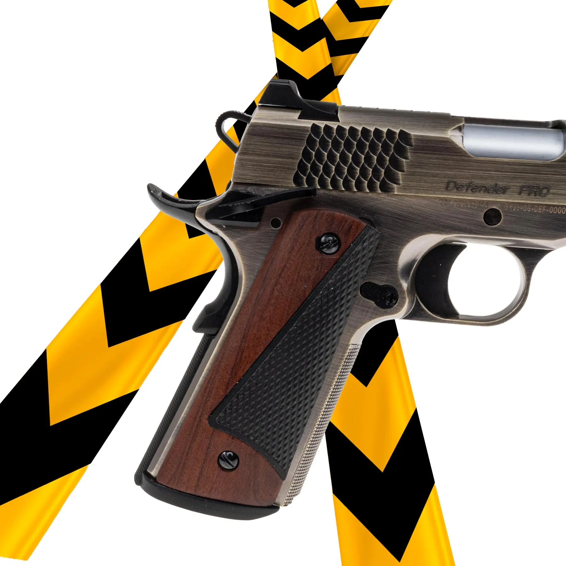 B-Ware Vorsk CS Defender Pro MEU GBB BDS, Brushed Aluminium