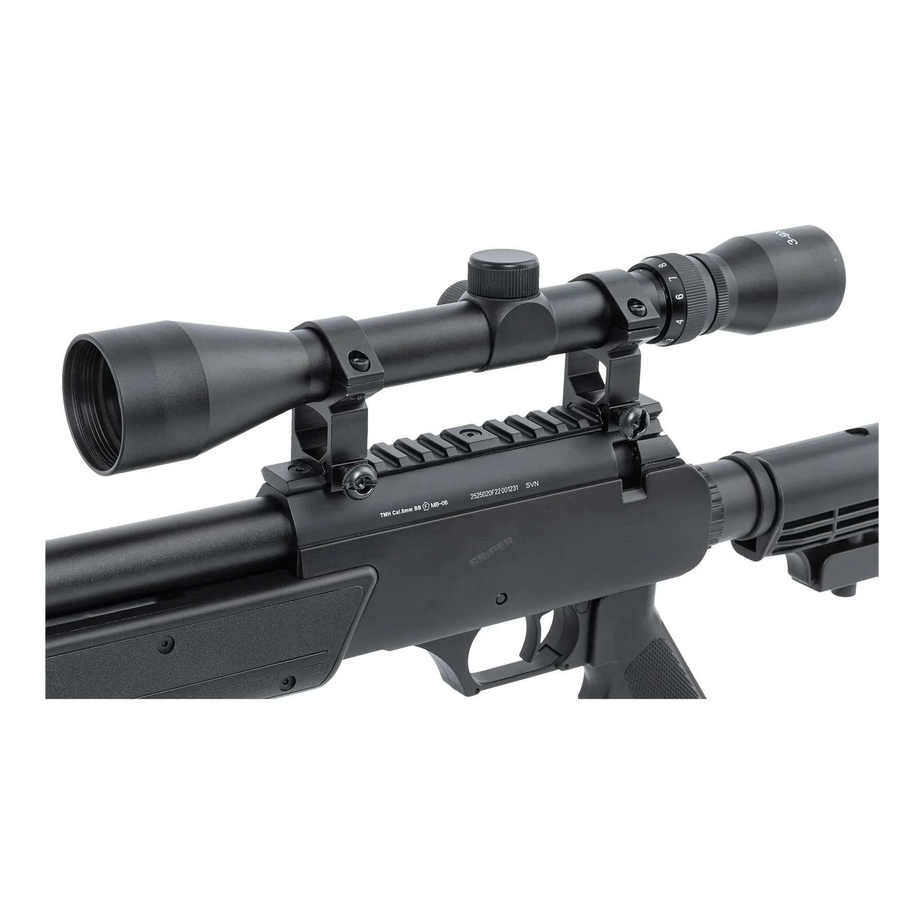SR-2 Sniper Rifle Set, black