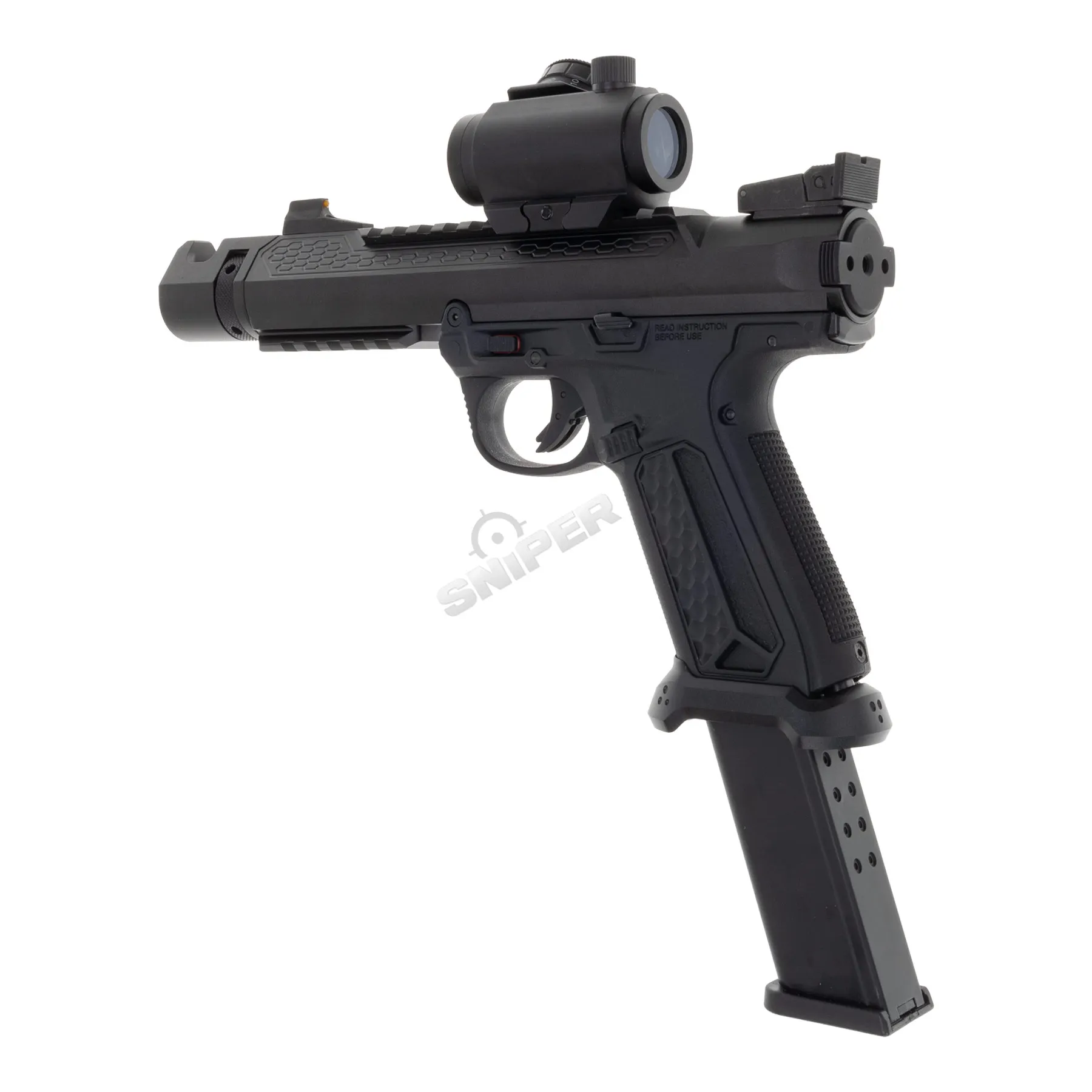 Prep my Airsoft #3 - Action Army AAP 01 Assassin GBB Softair Pistole, Black