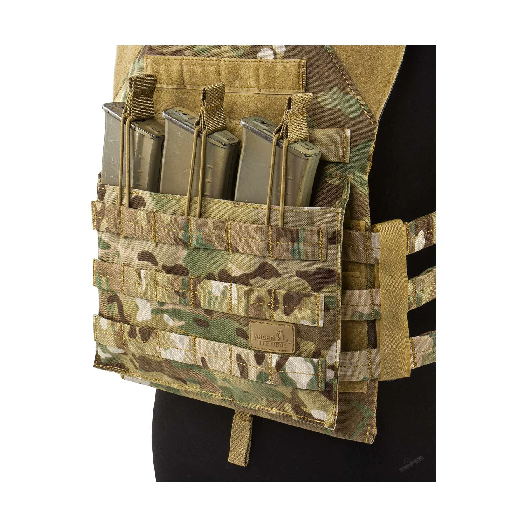 Lancer JPC Plattenträger w/ Retention, Camo