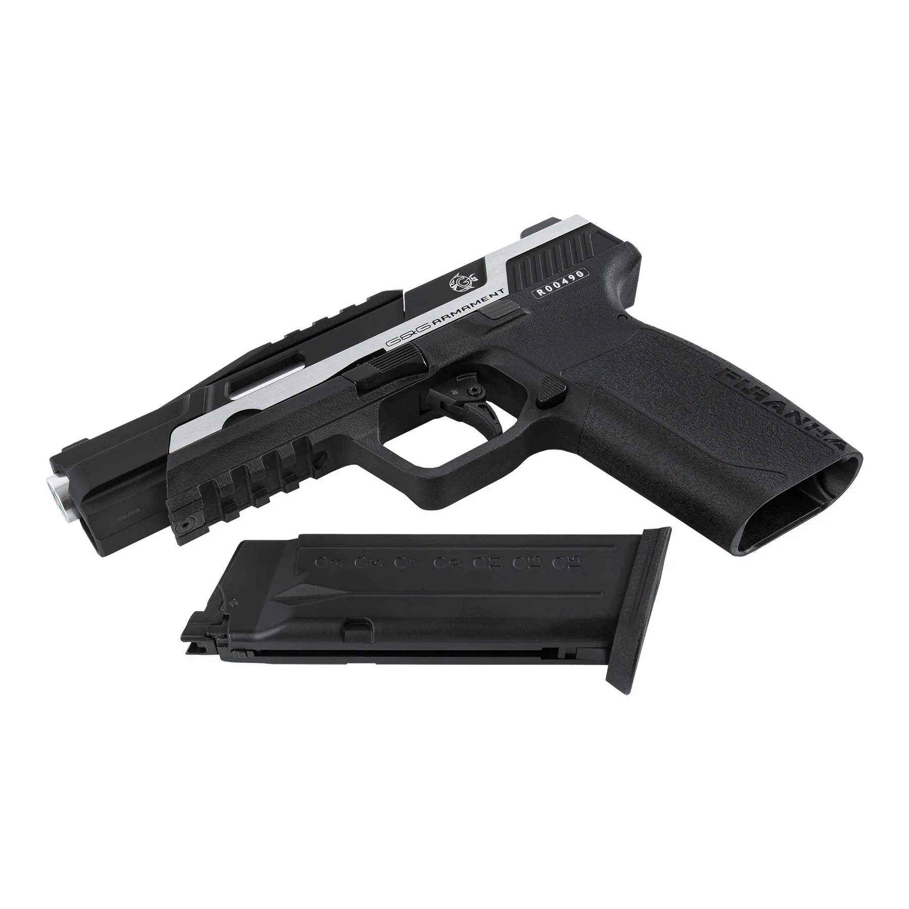 G&G Piranha TR Dual Tone GBB Softair Pistole