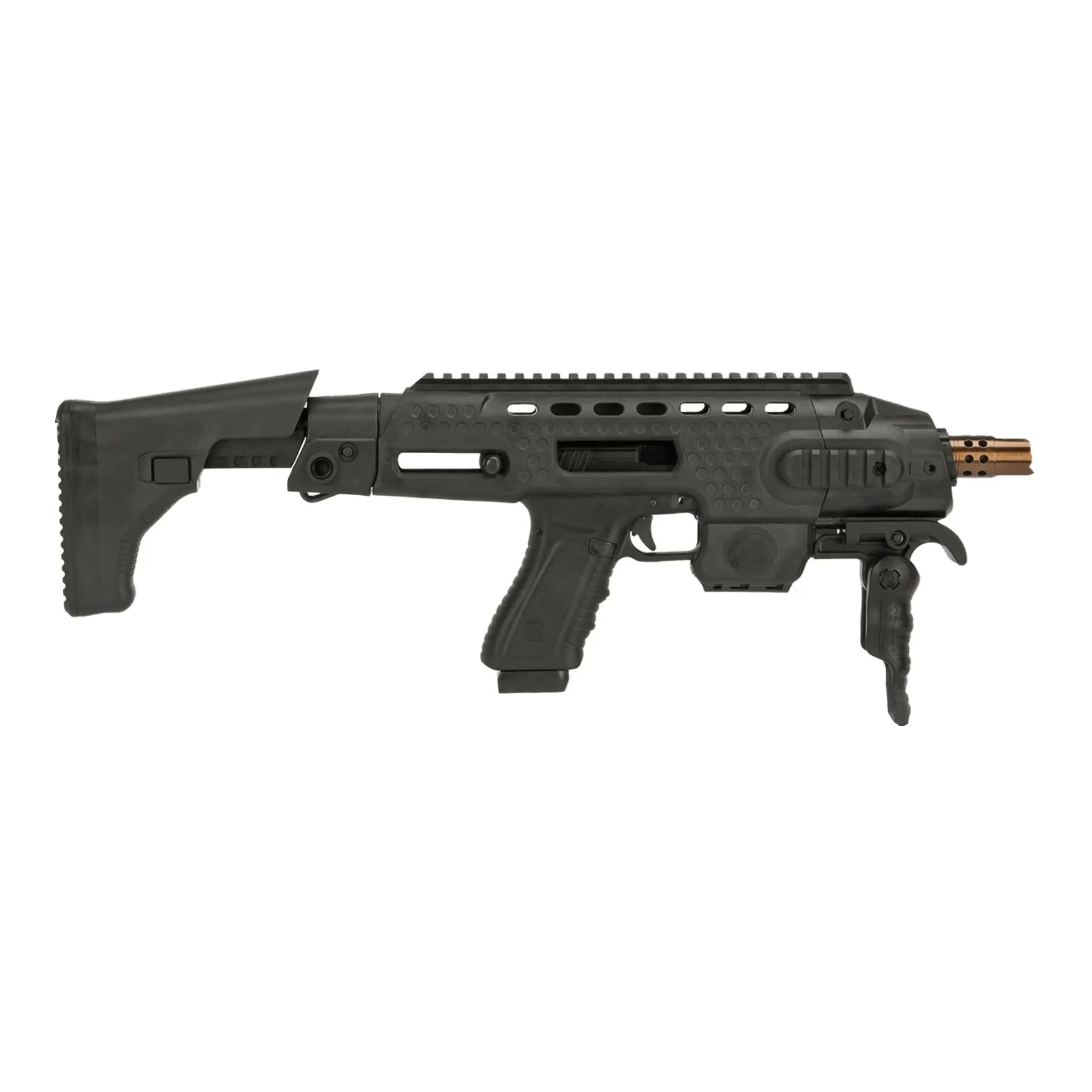 APS Action Combat Pistole CO2, Black