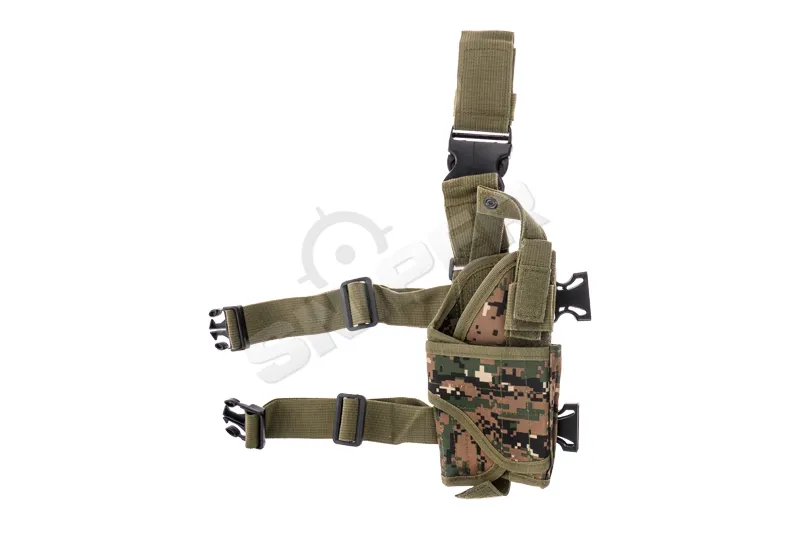 Tornado Drop Leg Holster rechts, Digital Woodland