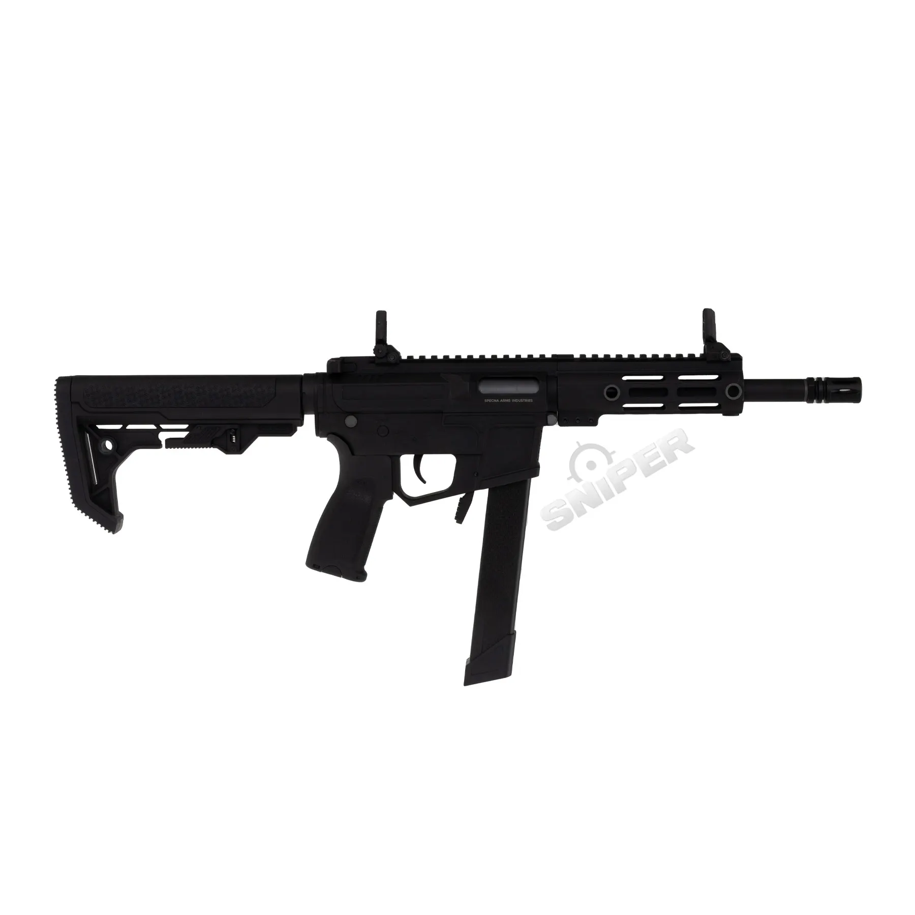 Specna Arms SA-FX01 Flex < 0,5 Joule Softair Gewehr w/ Gate X-ASR, Black